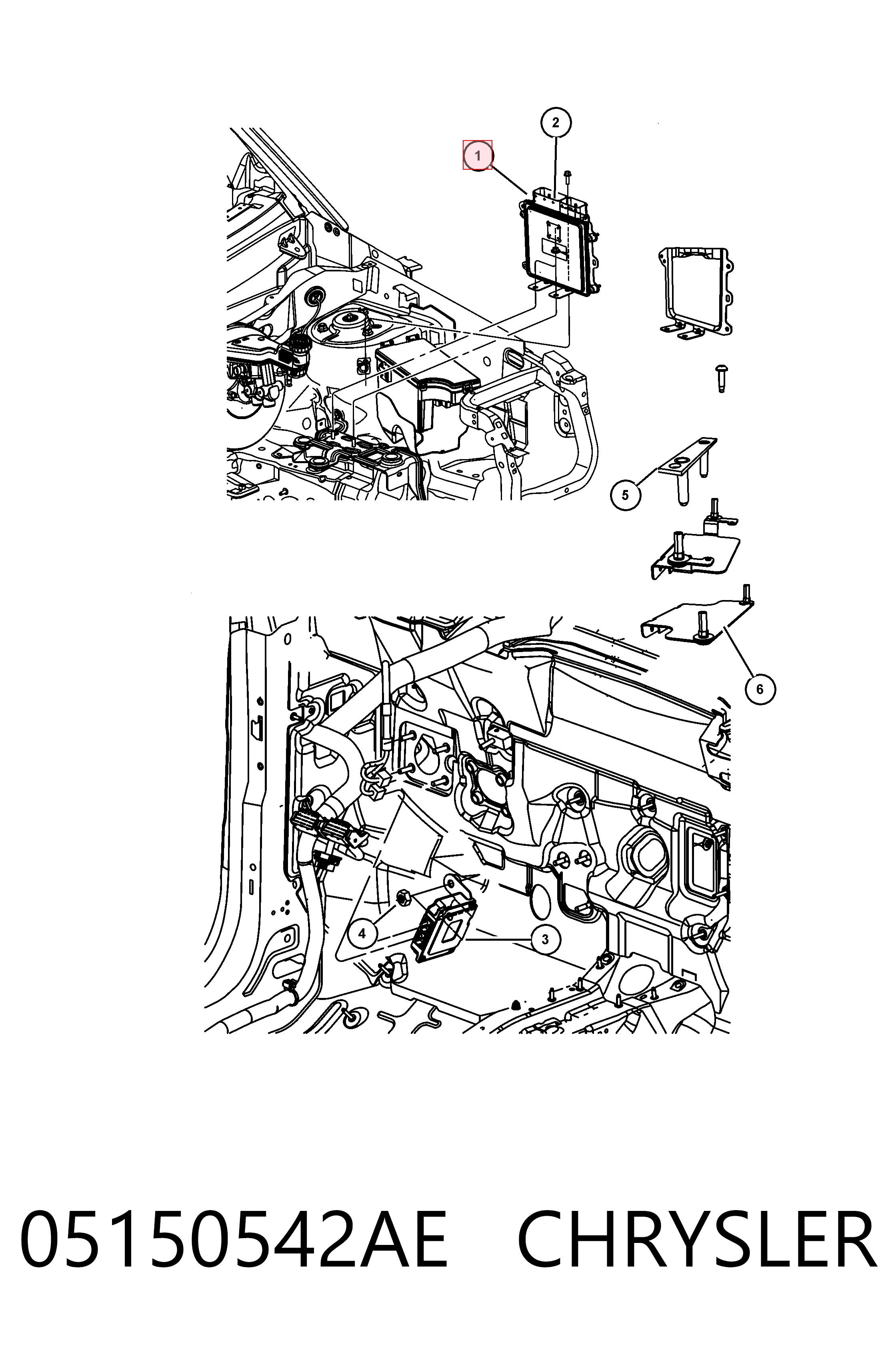 ЕБУ Fiat/Alfa/Lancia K05150542AD ціна, від 65.19 USD