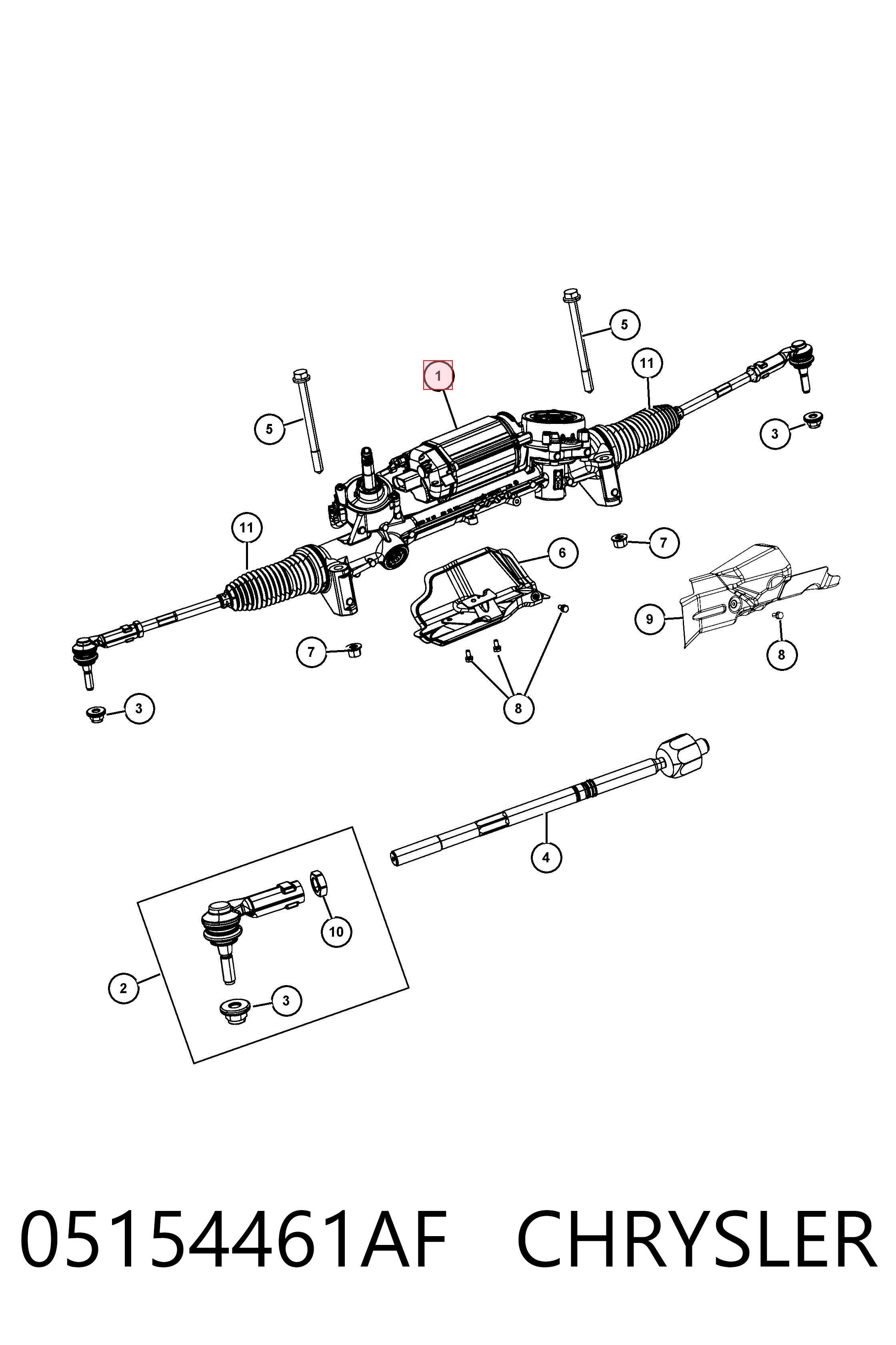 Управління рульове в зборі Cardone 1A17002 ціна, від 82.96 USD