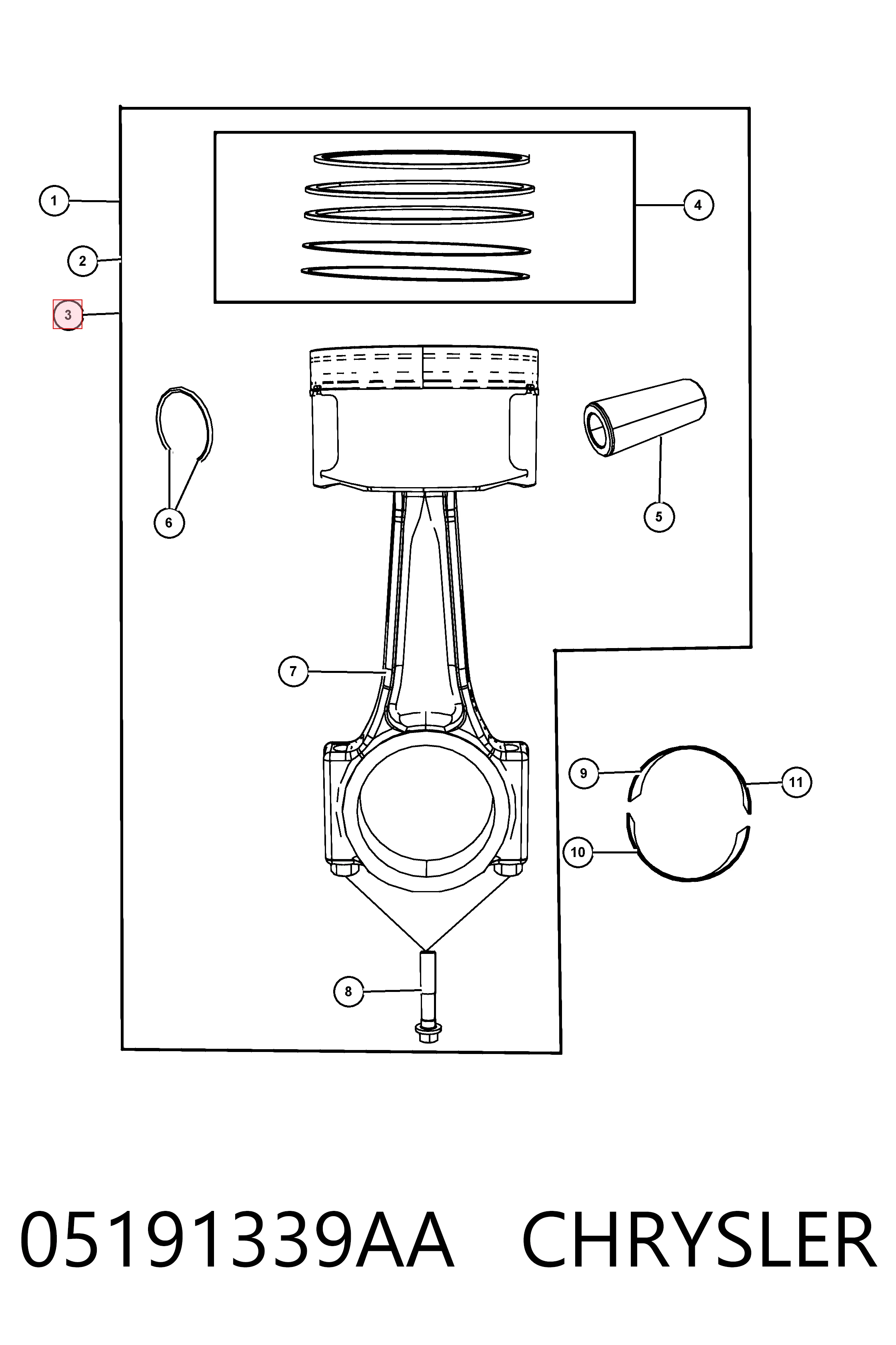  Fiat/Alfa/Lancia K05191338AA