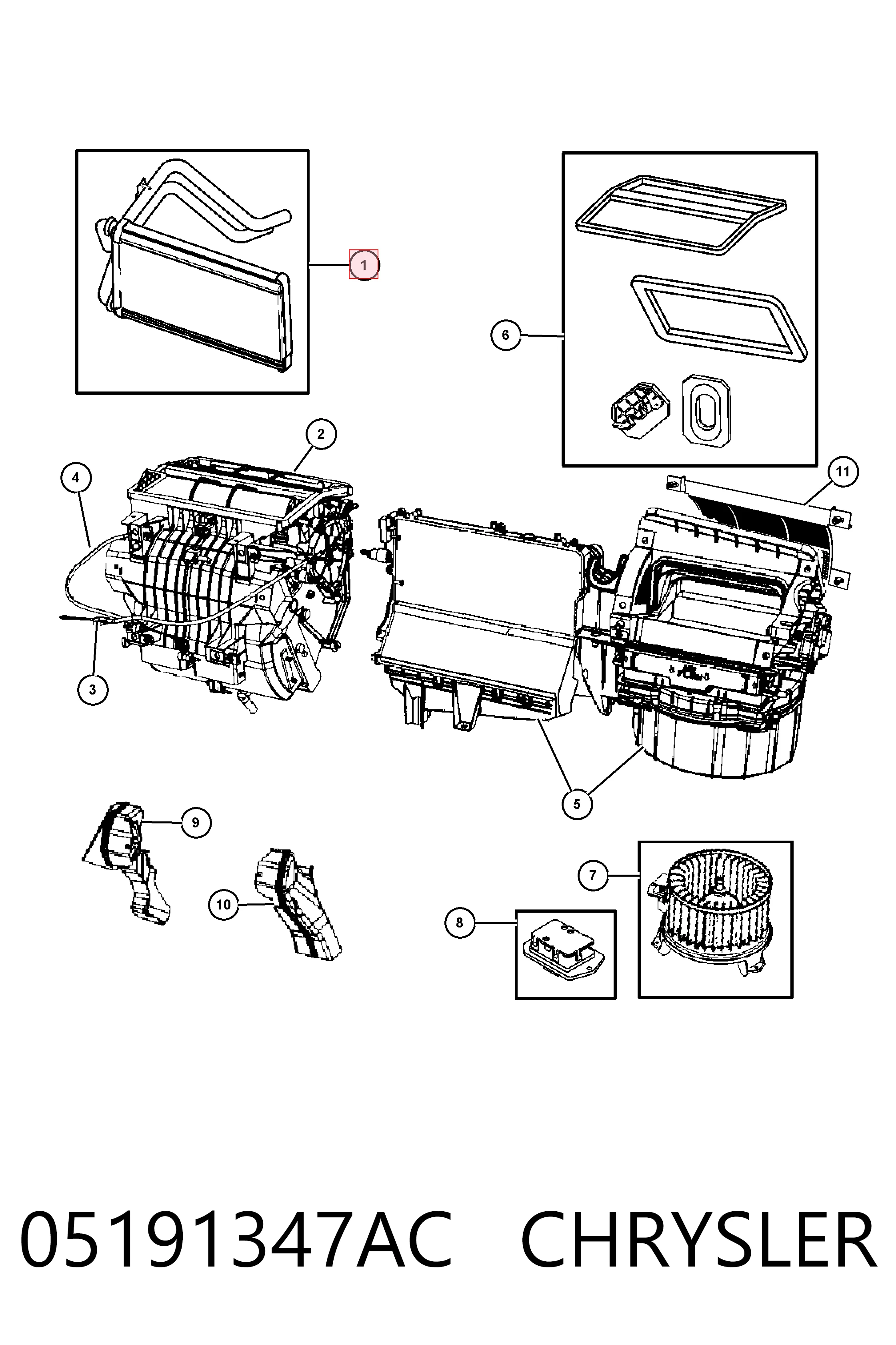 Радіатор пічки (обігрівача) UAC HT399426C ціна, від 25.65 USD