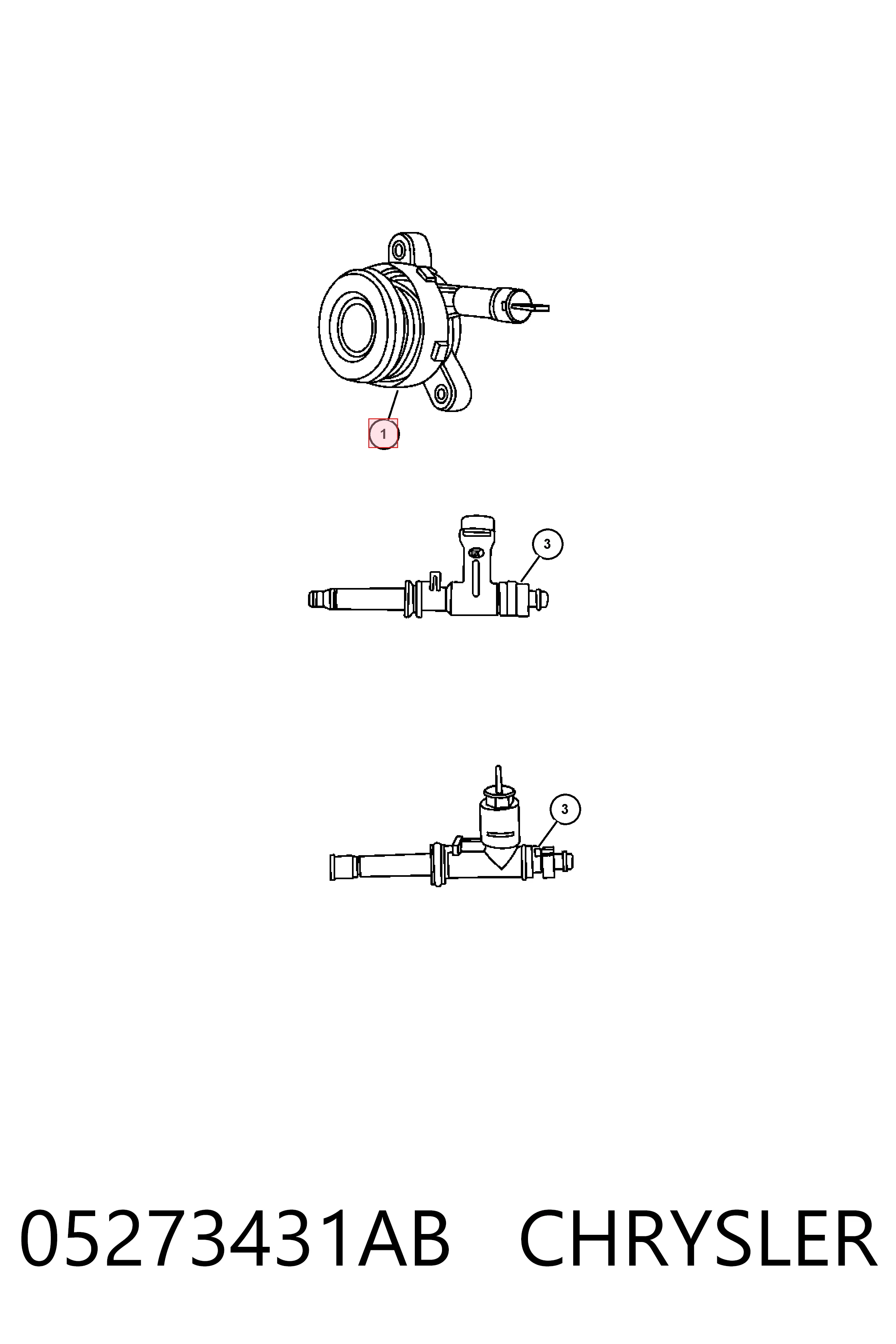 Купити SB60300 Sachs Робочий циліндр зчеплення в зборі з витискним підшипником