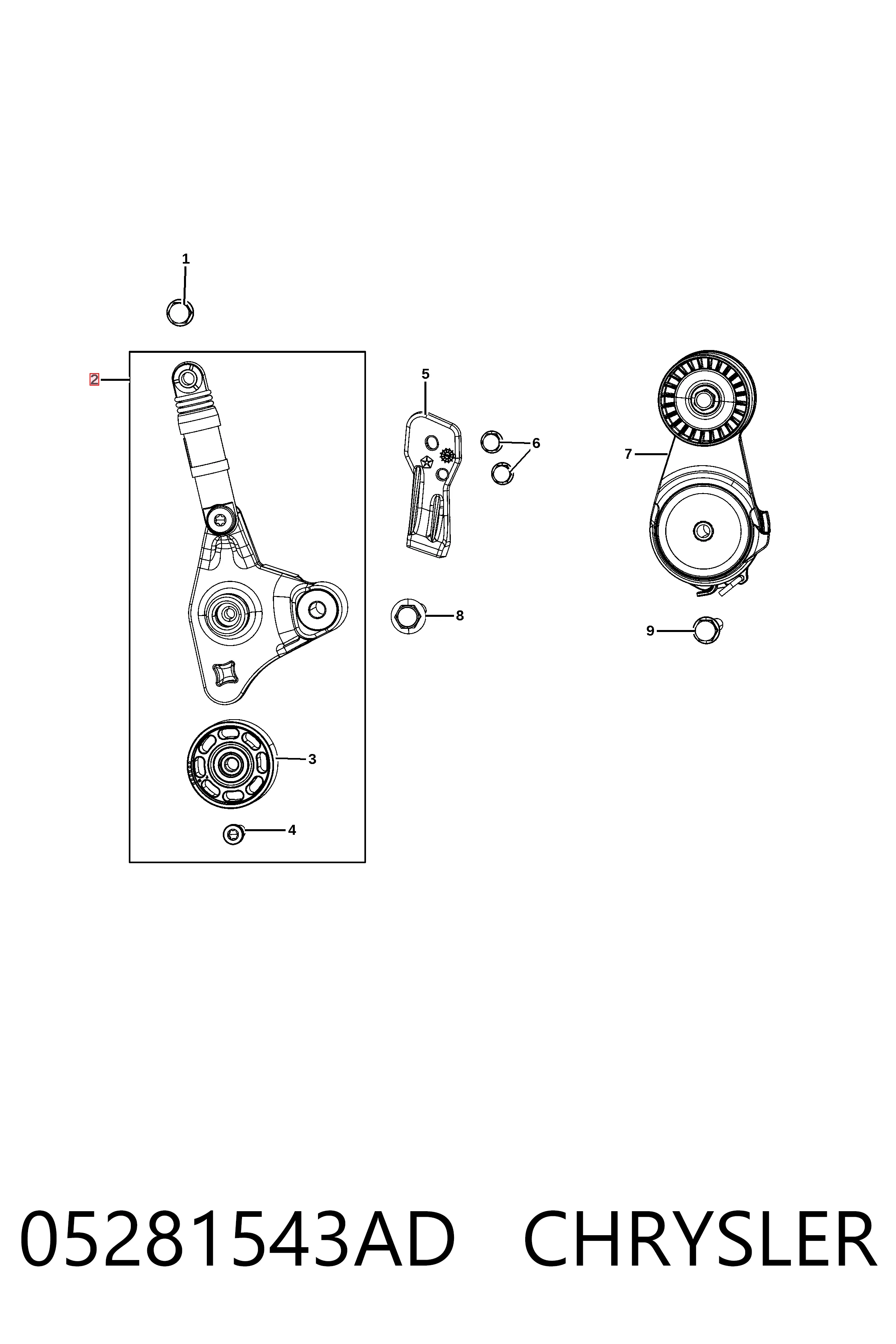 05281543AD Chrysler