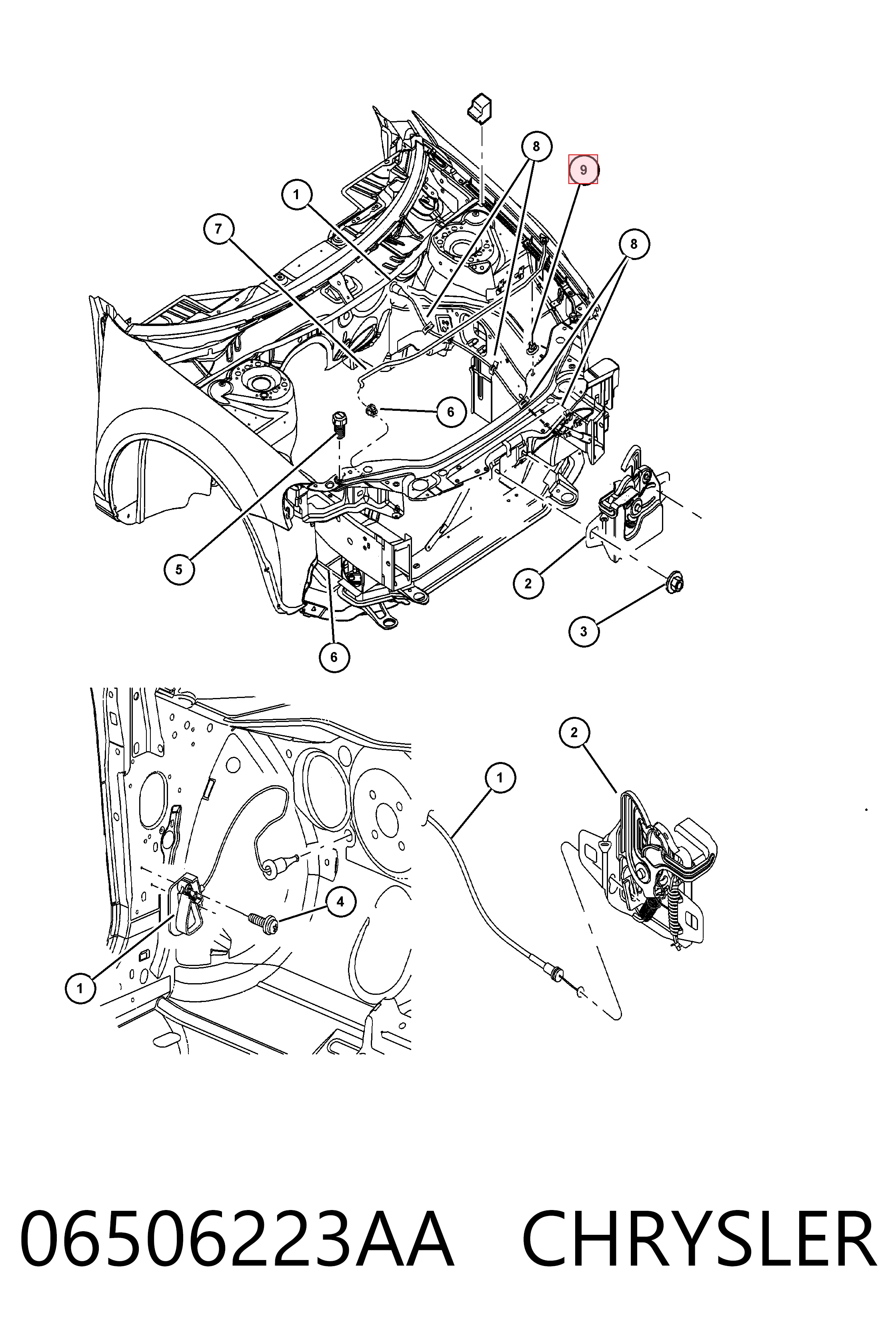K06506223AA Fiat/Alfa/Lancia 