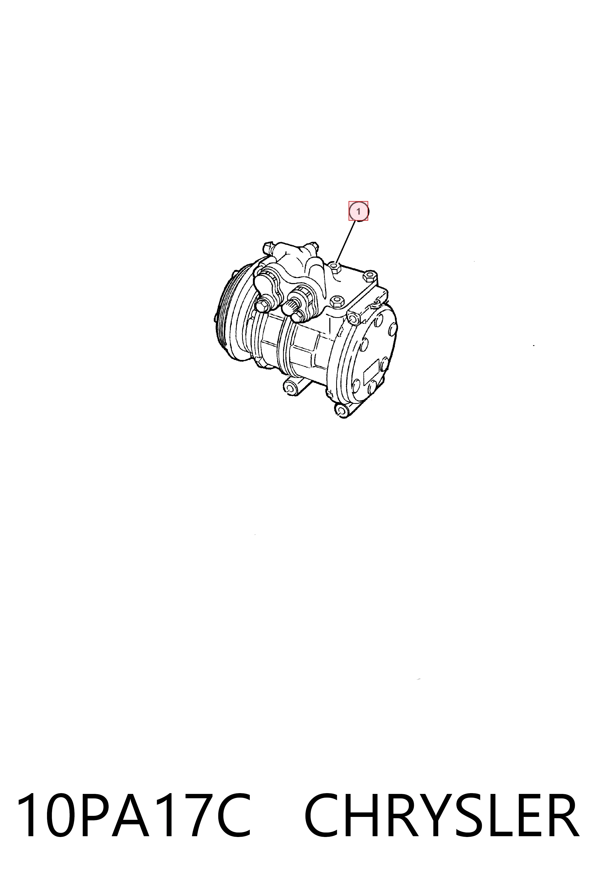 Купити K05015042AA Fiat/Alfa/Lancia Компресор кліматичної установки