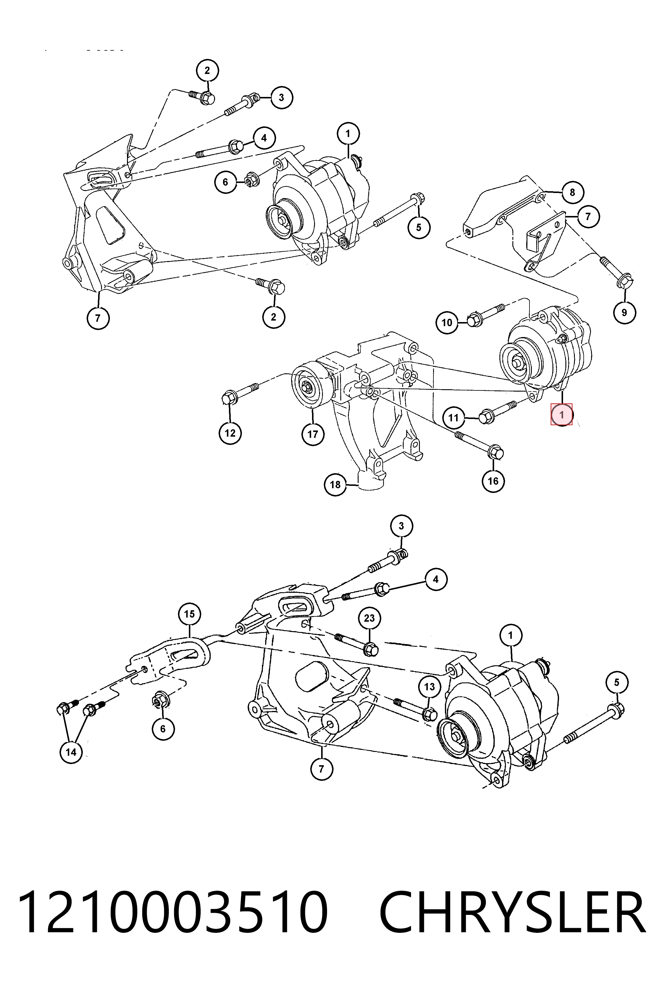 Генератор автомобільний Fiat/Alfa/Lancia K04609415