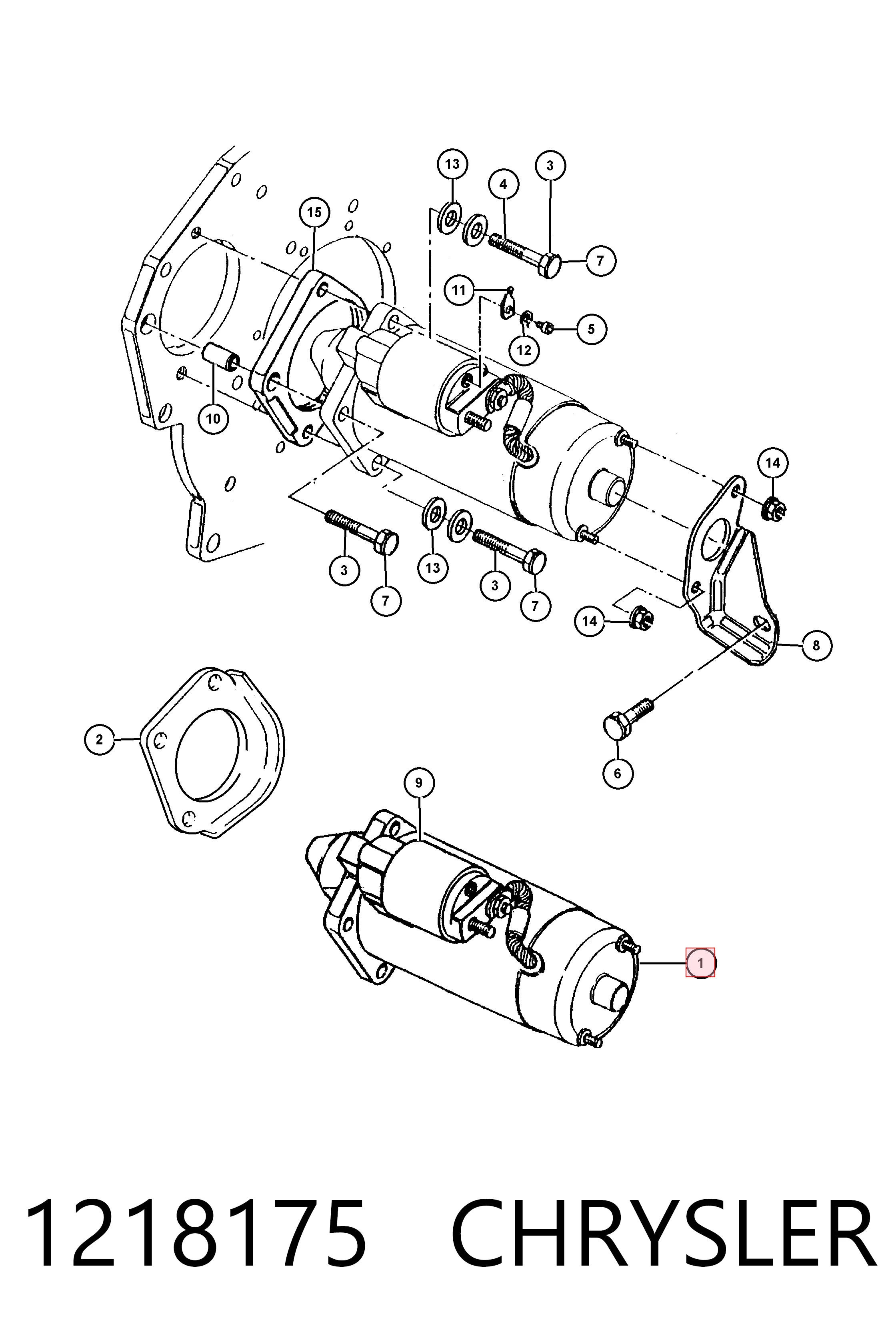  Стартер Jeep Cherokee 2
