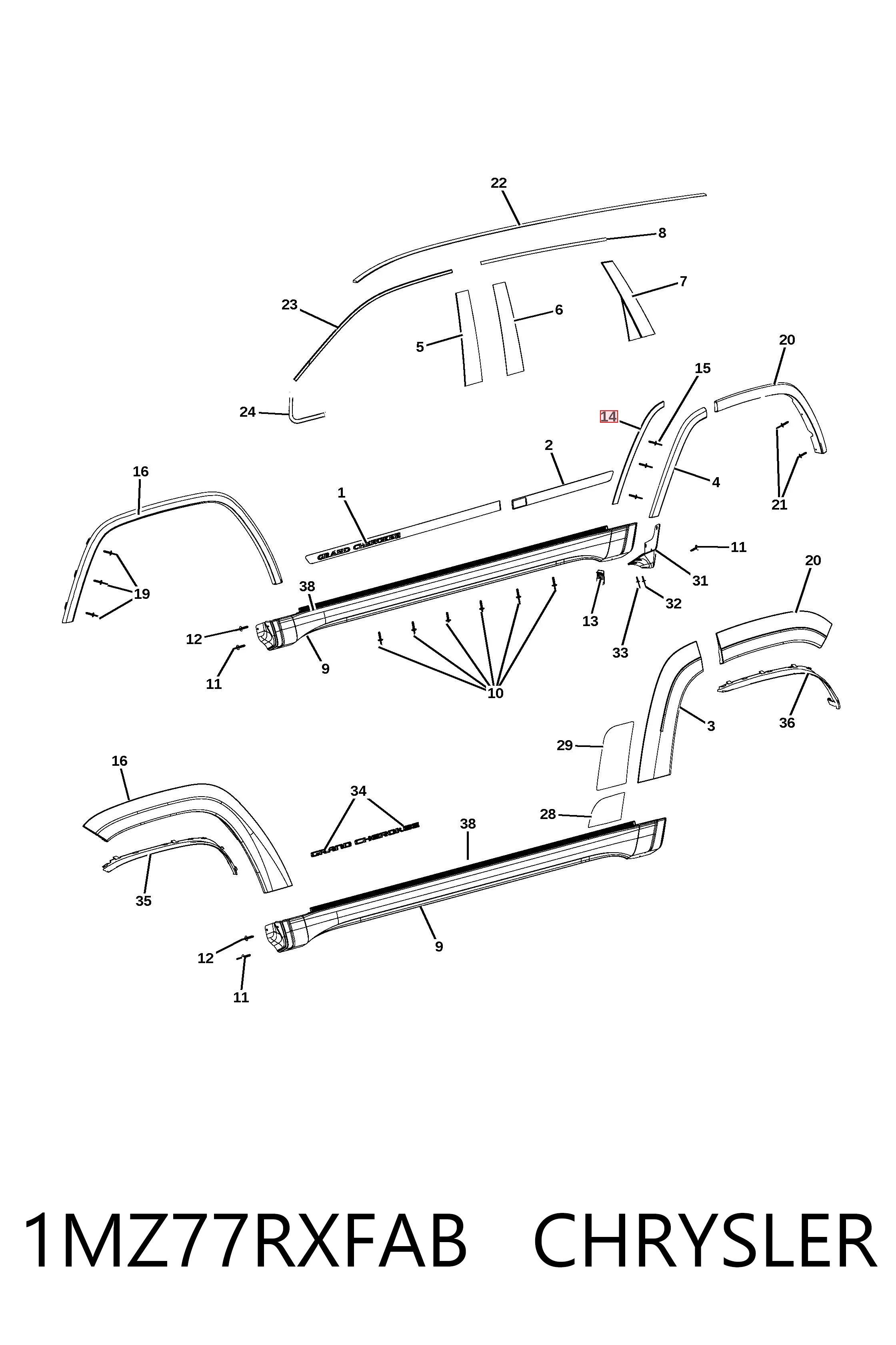  Fiat/Alfa/Lancia K1MZ77RXFAC ціна, від 11.39 USD
