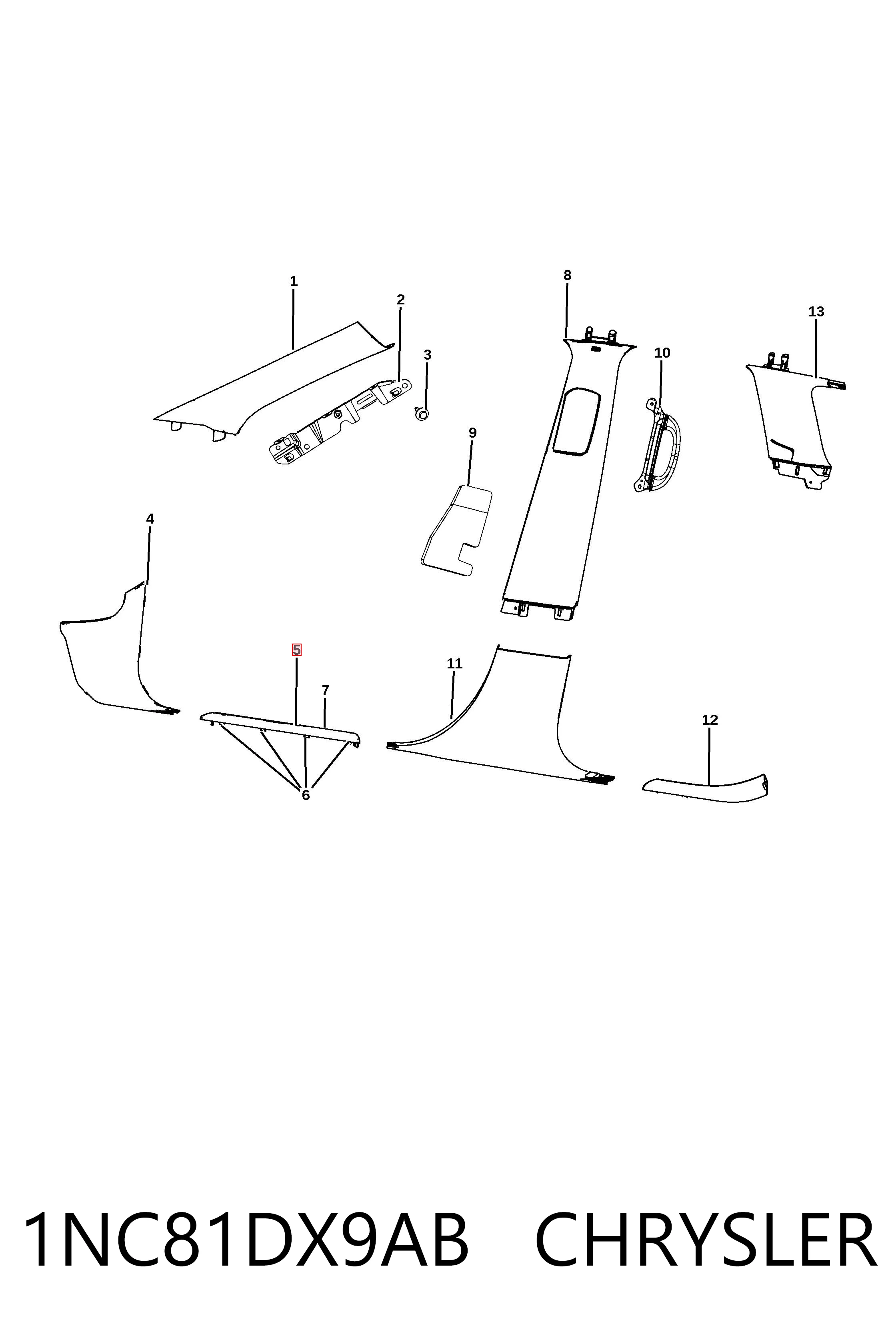 1NC81DX9AB Chrysler 