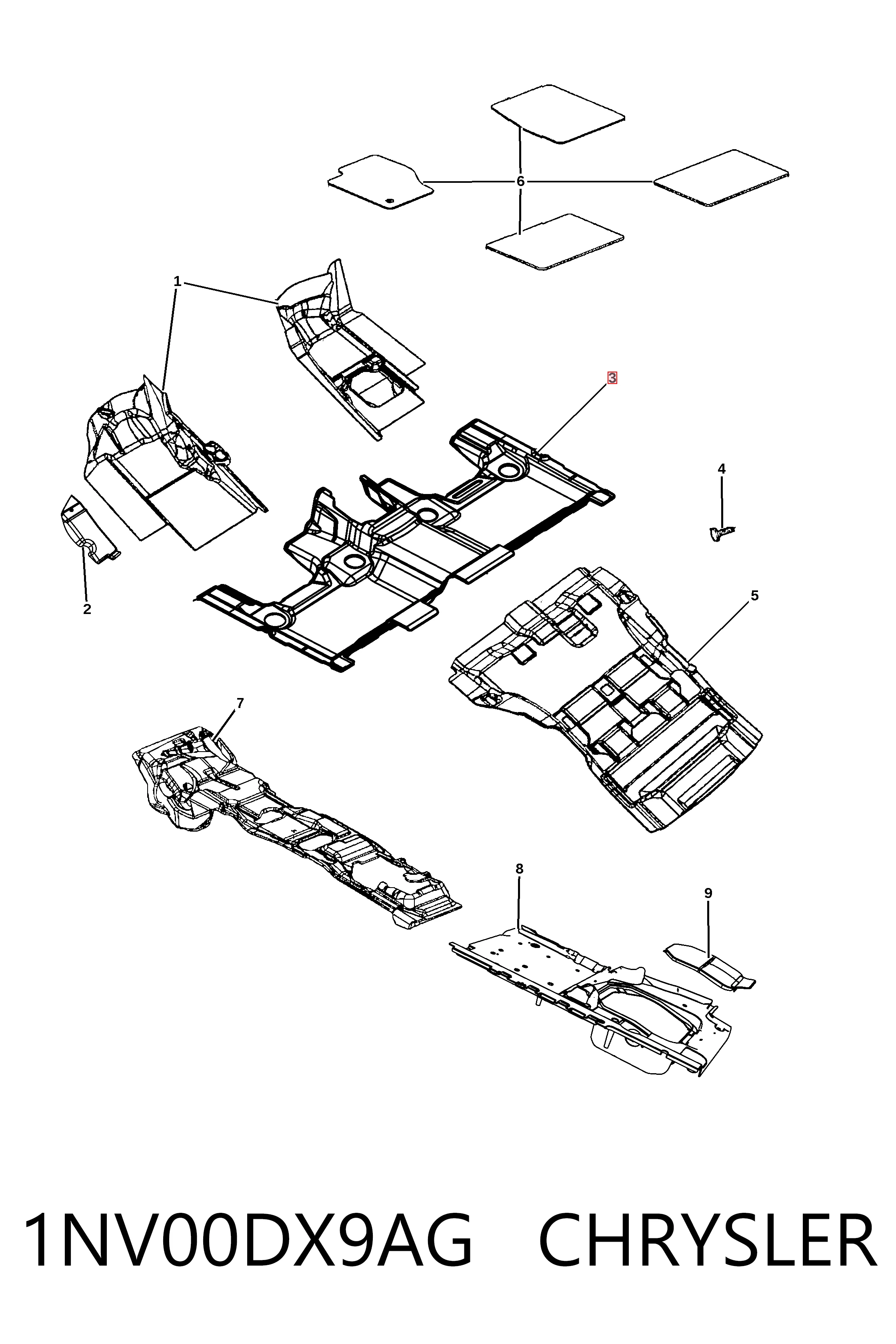  Fiat/Alfa/Lancia K1NV00DX9AJ ціна, від 138.12 USD