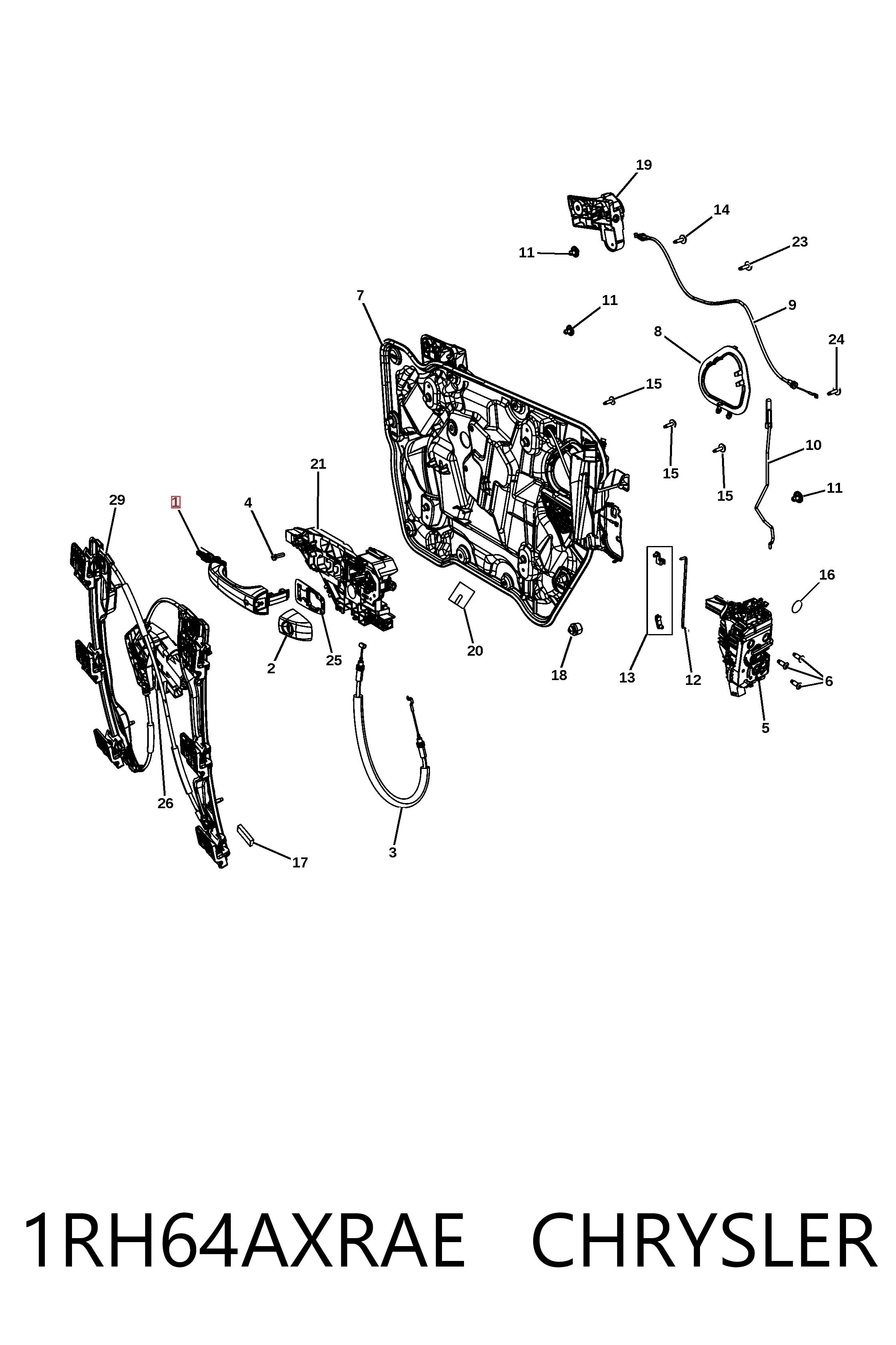 1RH64AXRAE Chrysler 