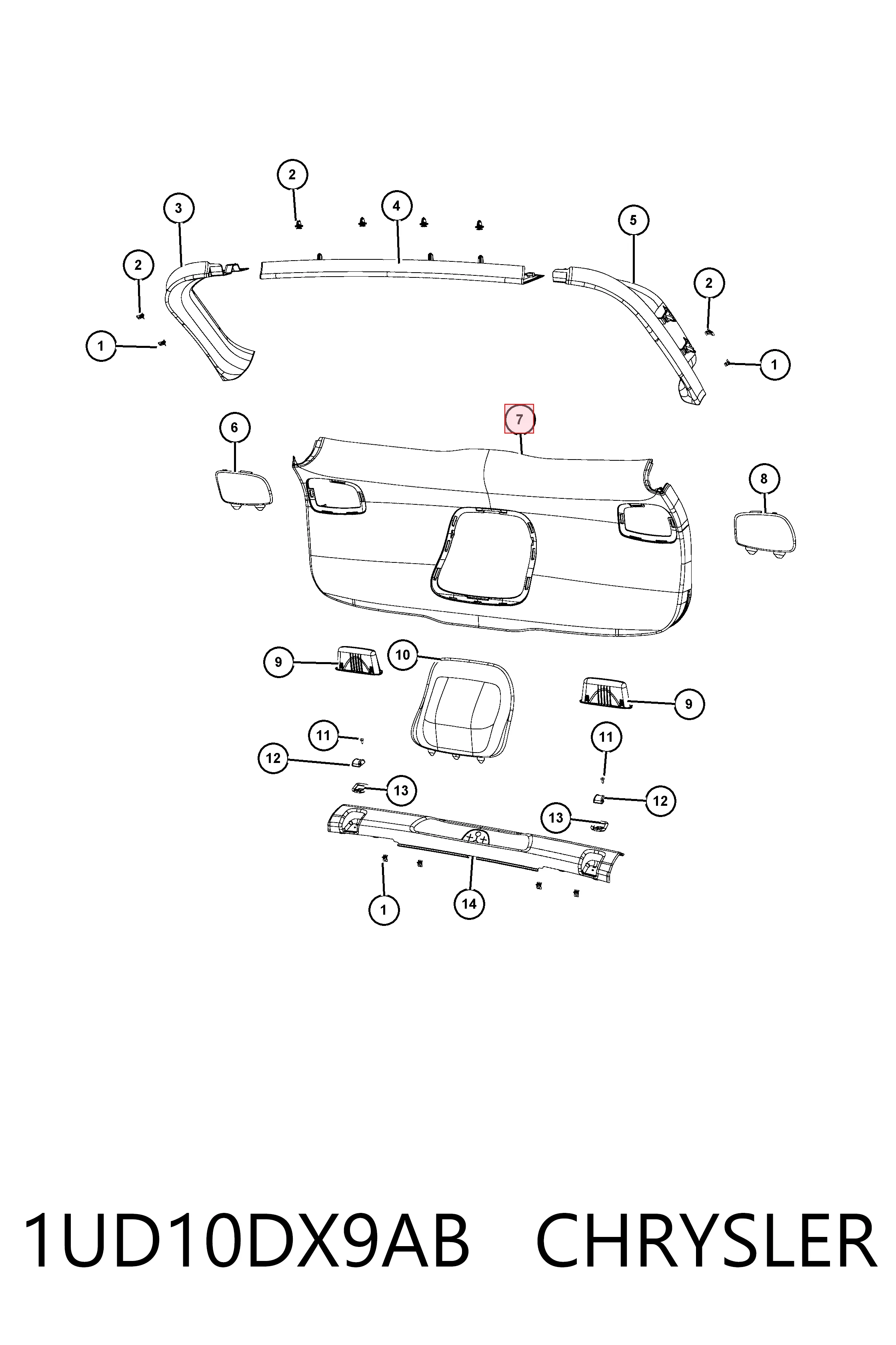 K1UD10DX9AF Fiat/Alfa/Lancia 