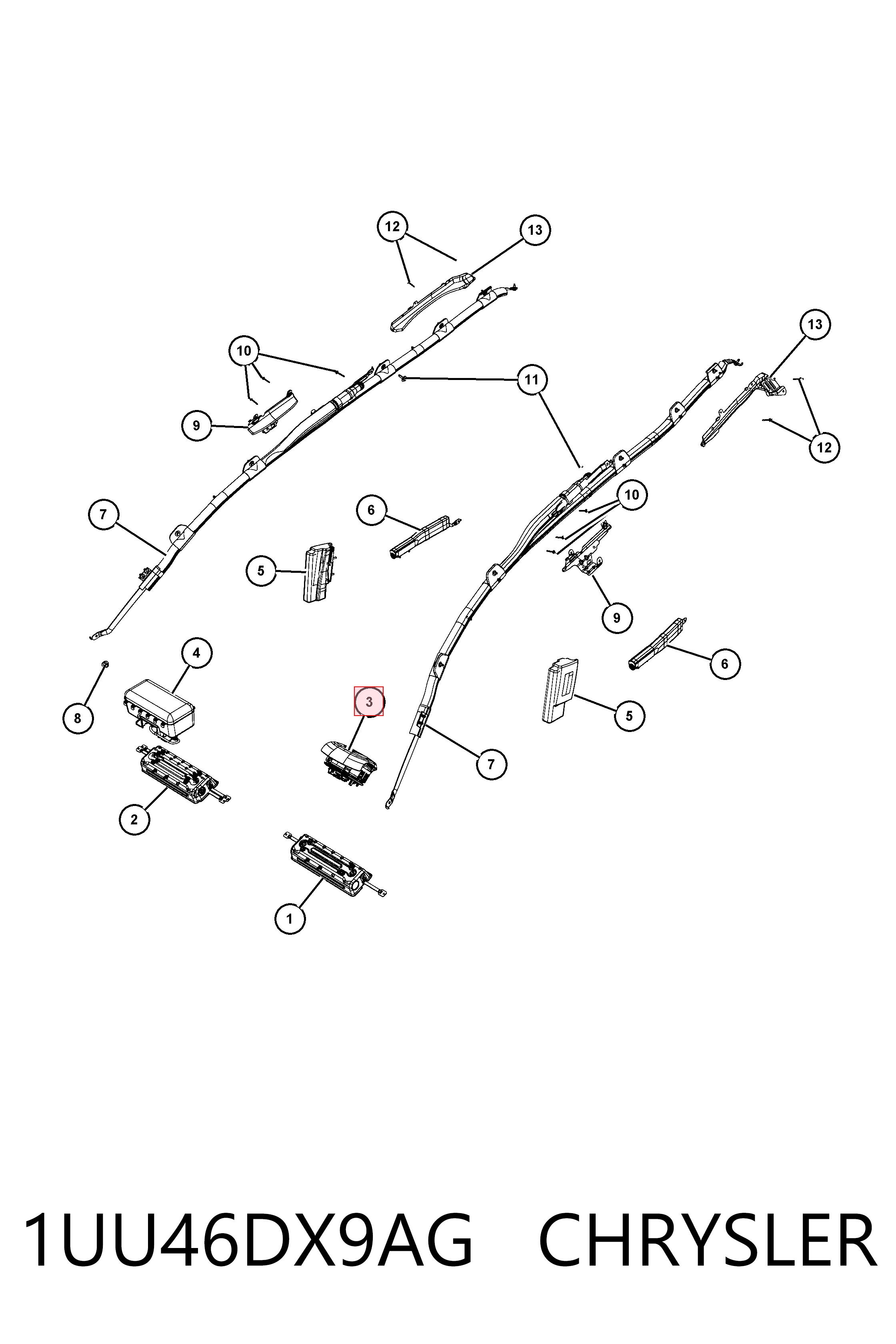 Подушка Айрбег водія Fiat/Alfa/Lancia K1UU46DX9AD ціна, від 76.47 USD