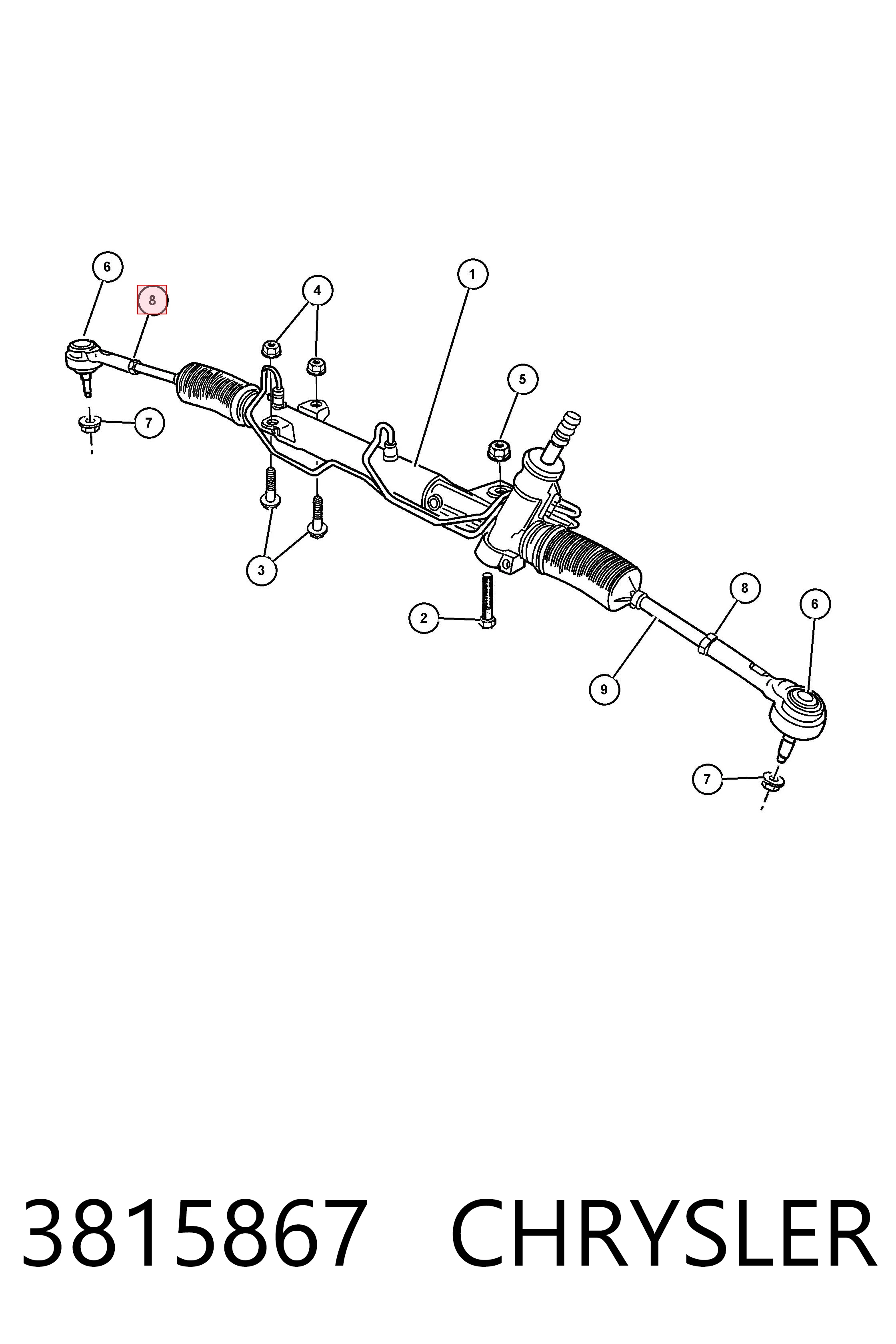  Fiat/Alfa/Lancia K06507629AA ціна, від 0.90 USD