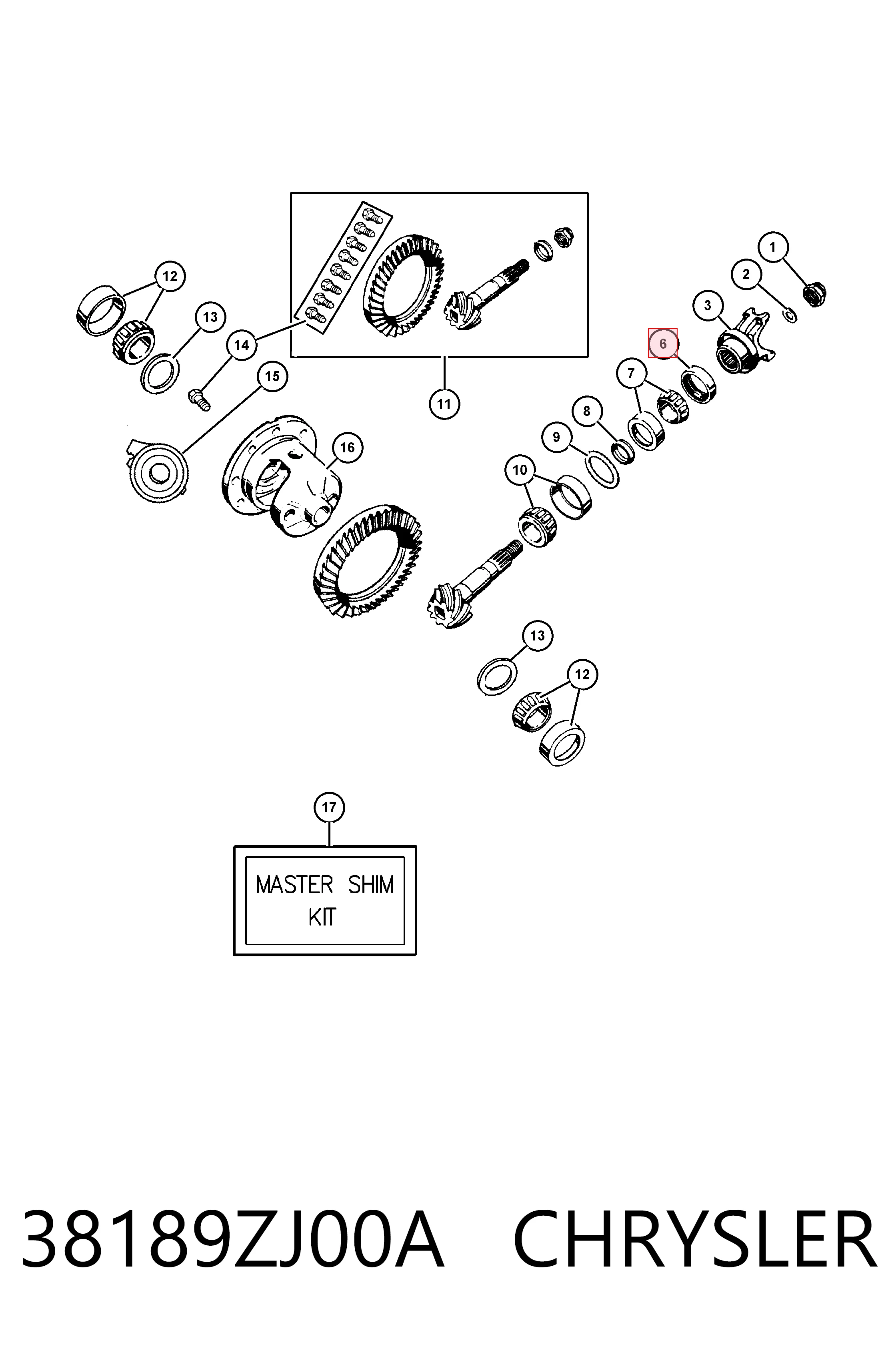 Купити 1C3Z4L616BA Ford Сальник хвостовика