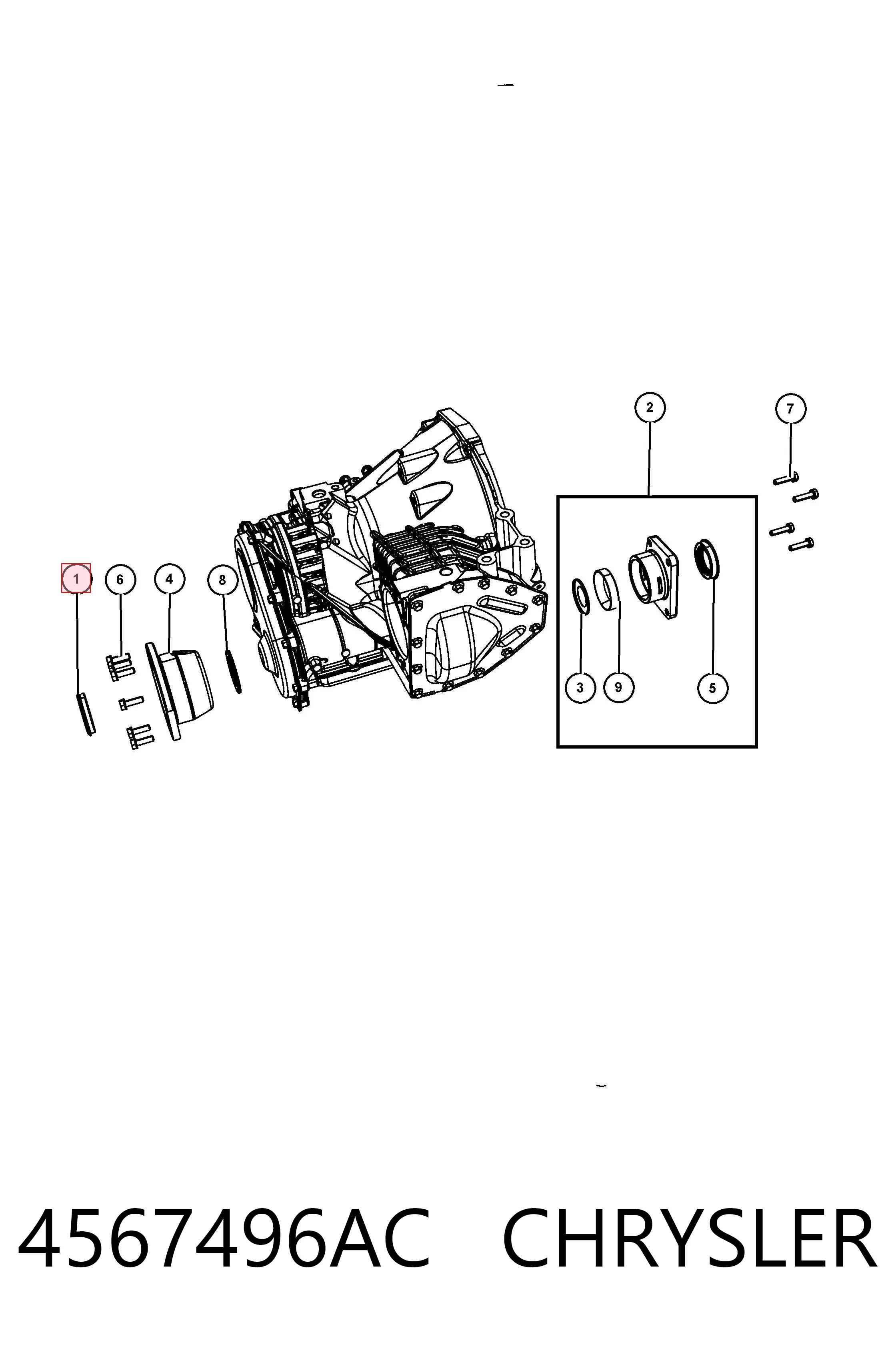 4567496AC Chrysler 