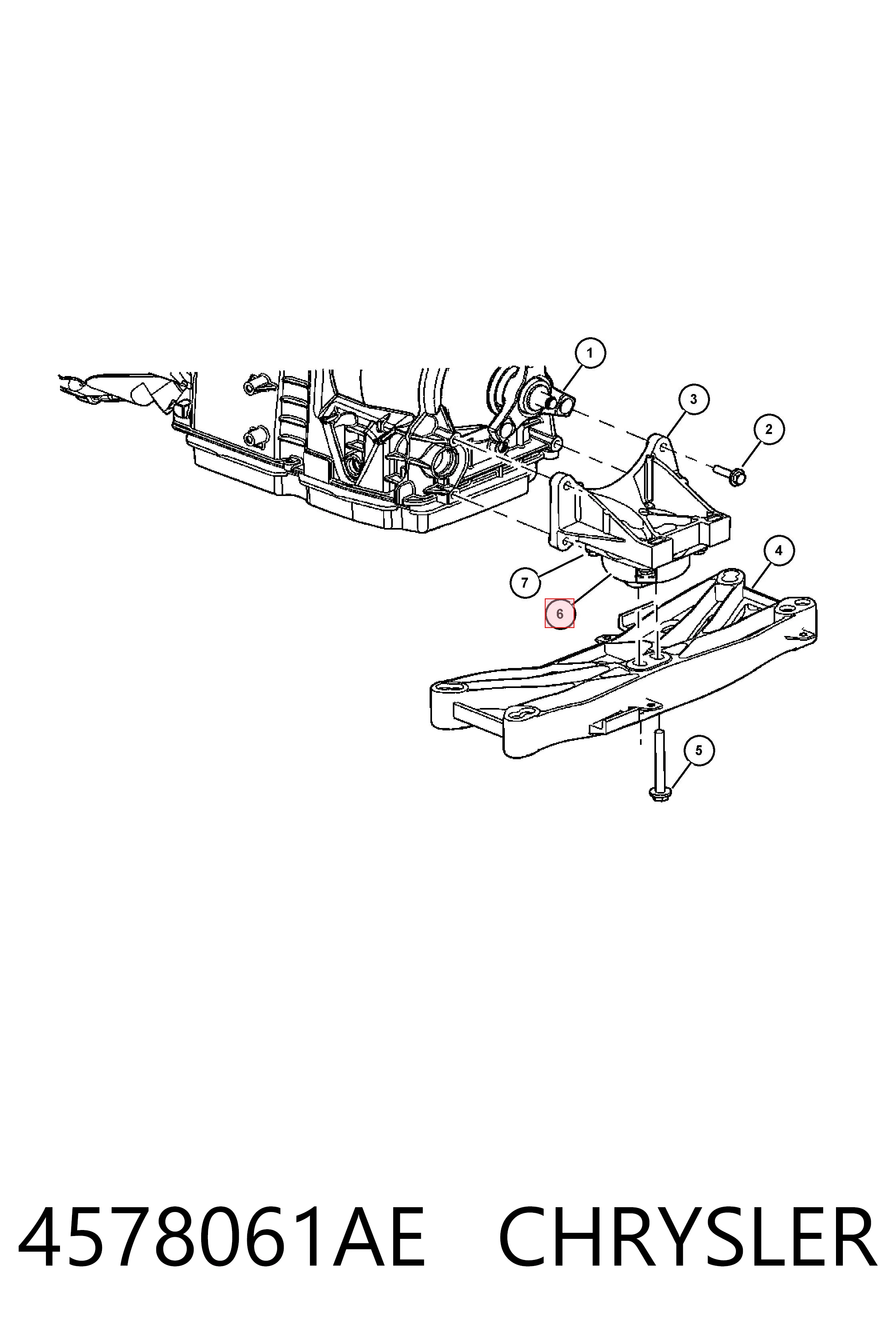 4578061AE Chrysler 