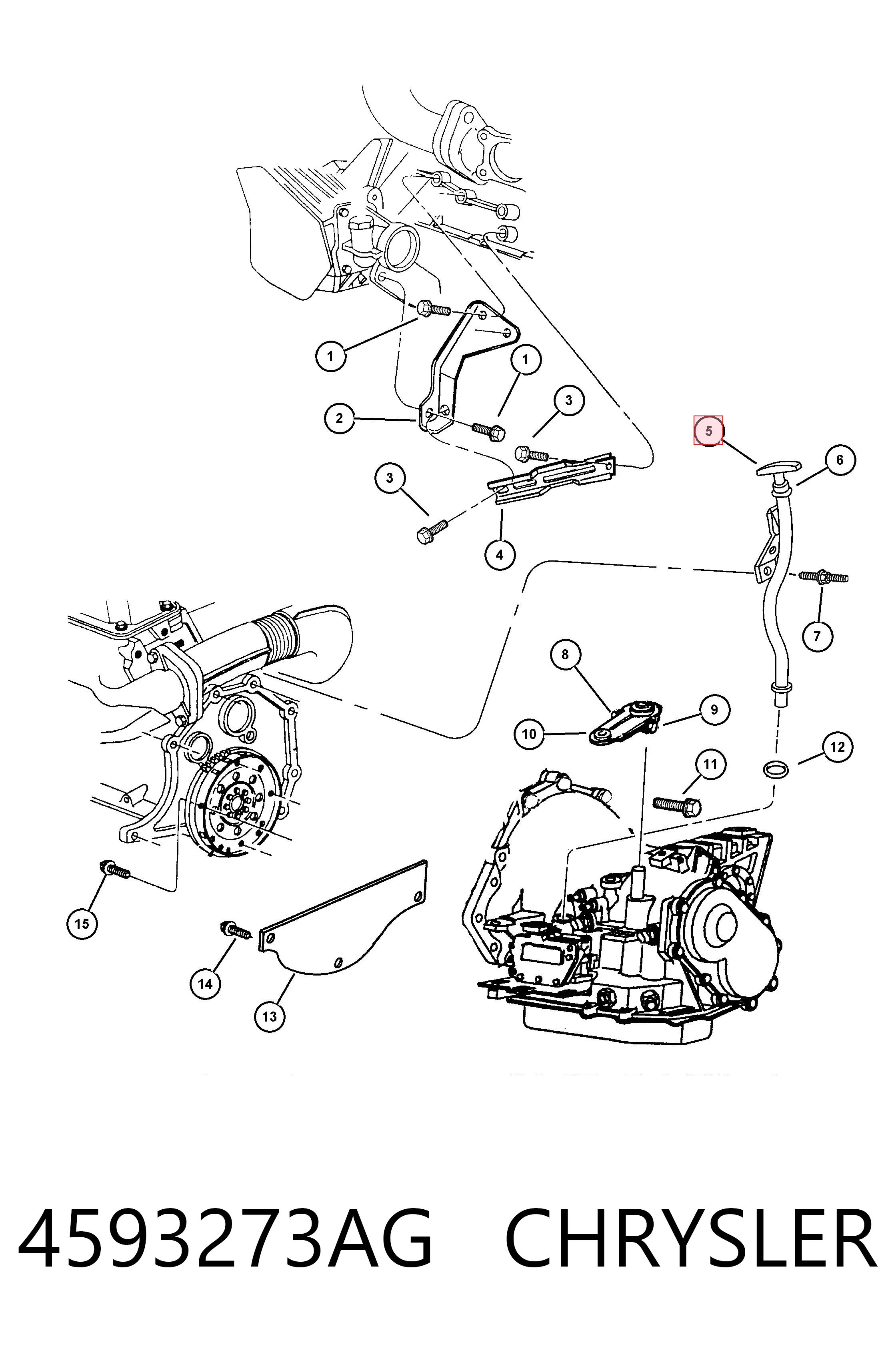 4593273AG Chrysler 