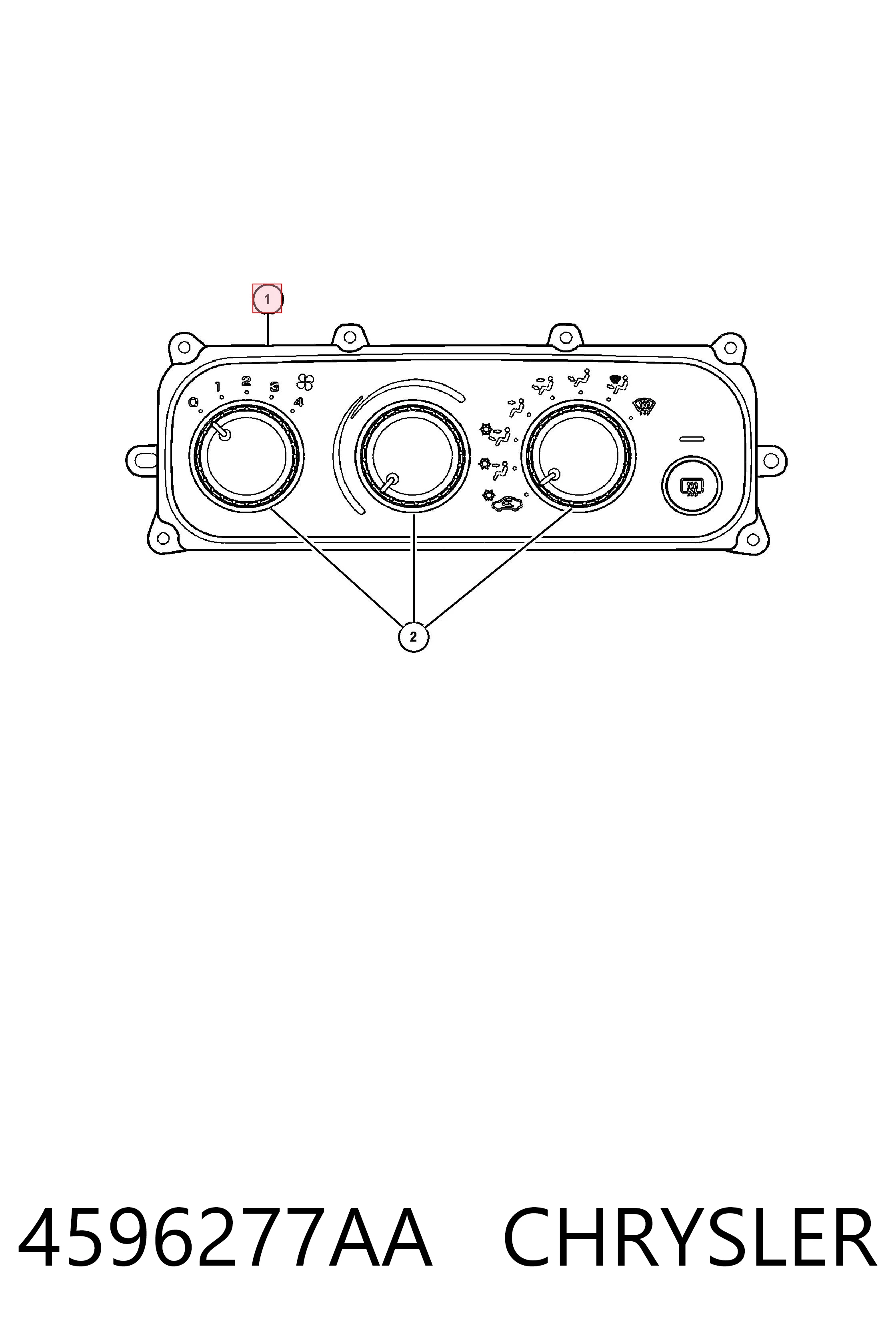 4596277AA Chrysler 