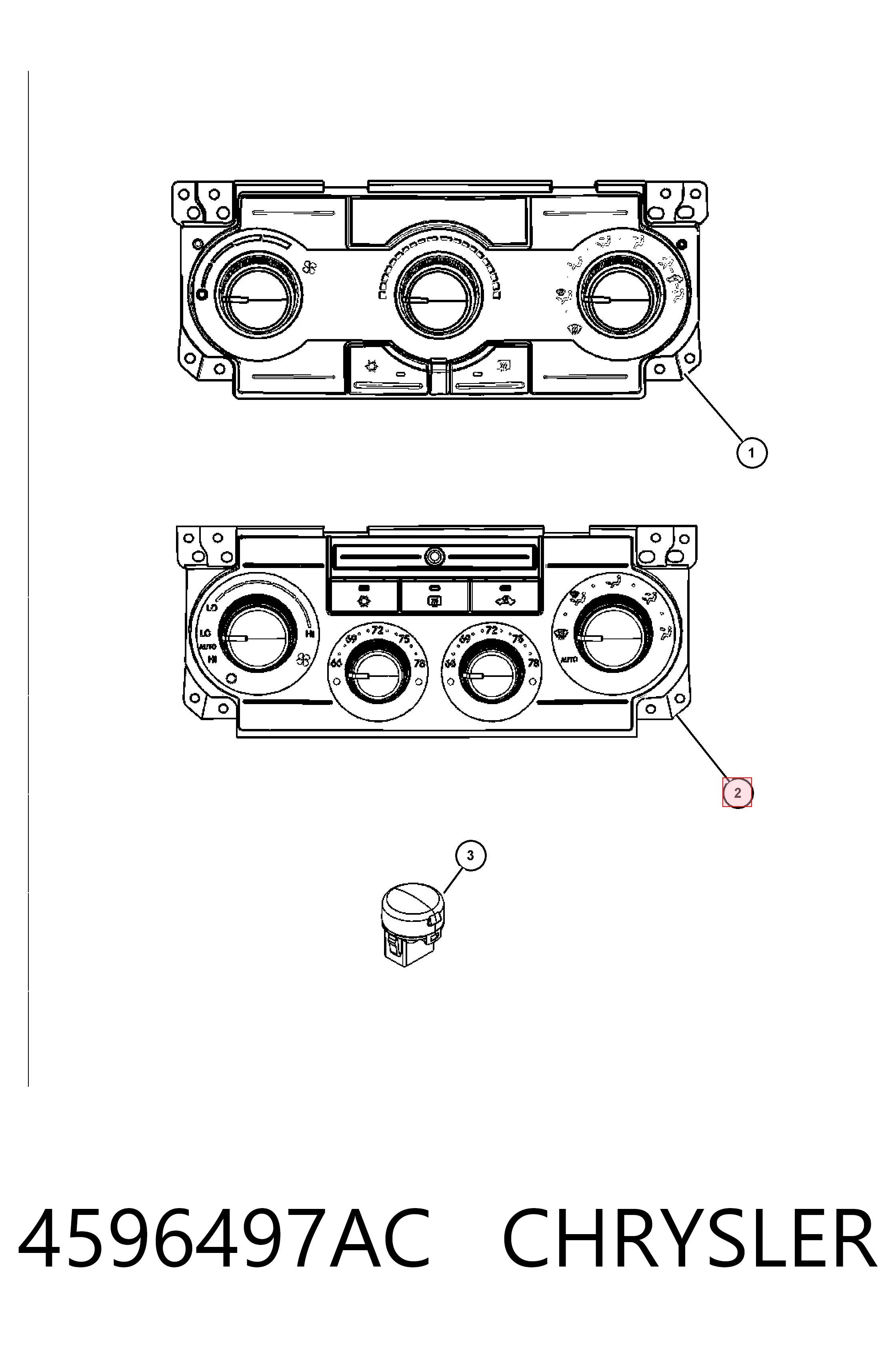 4596497AC Chrysler 