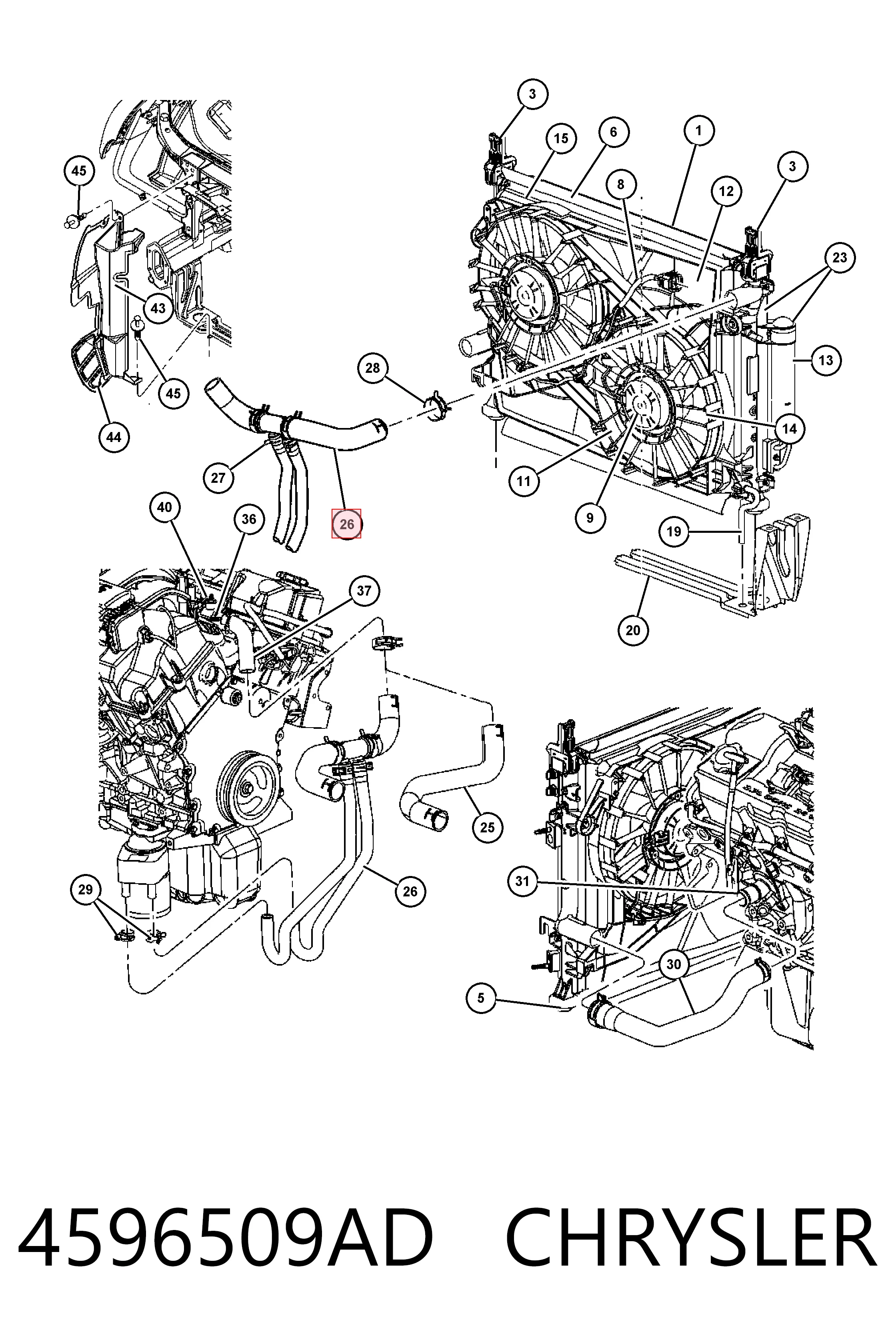 K04596509AD Fiat/Alfa/Lancia 