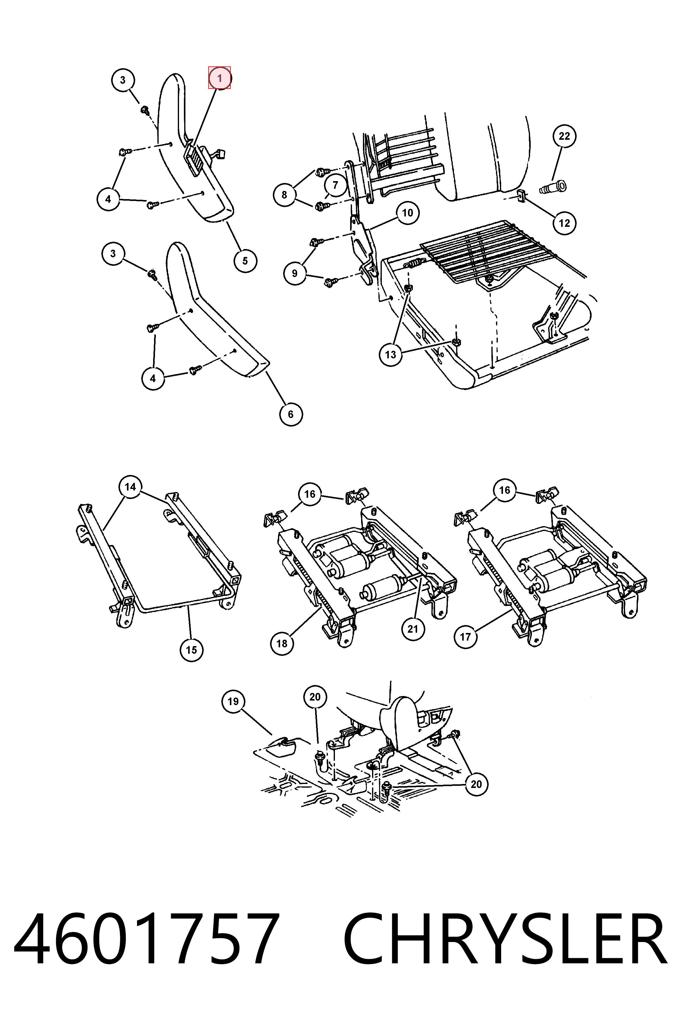 Купити K04601757AB Fiat/Alfa/Lancia 