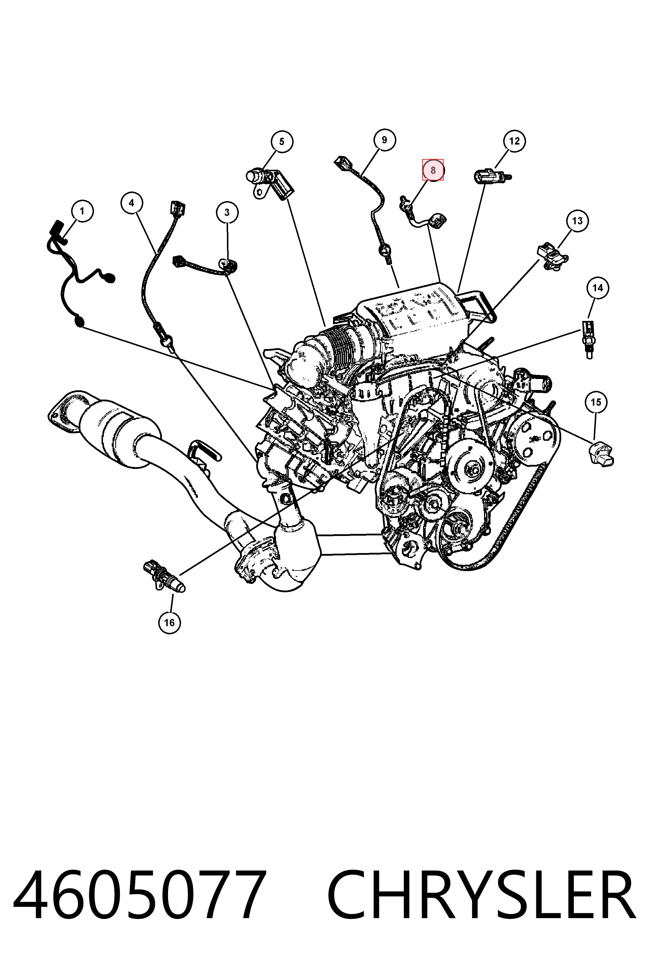 Лямбдазонд, датчик кисню після каталізатора Bosch 15511 ціна, від 40.07 USD