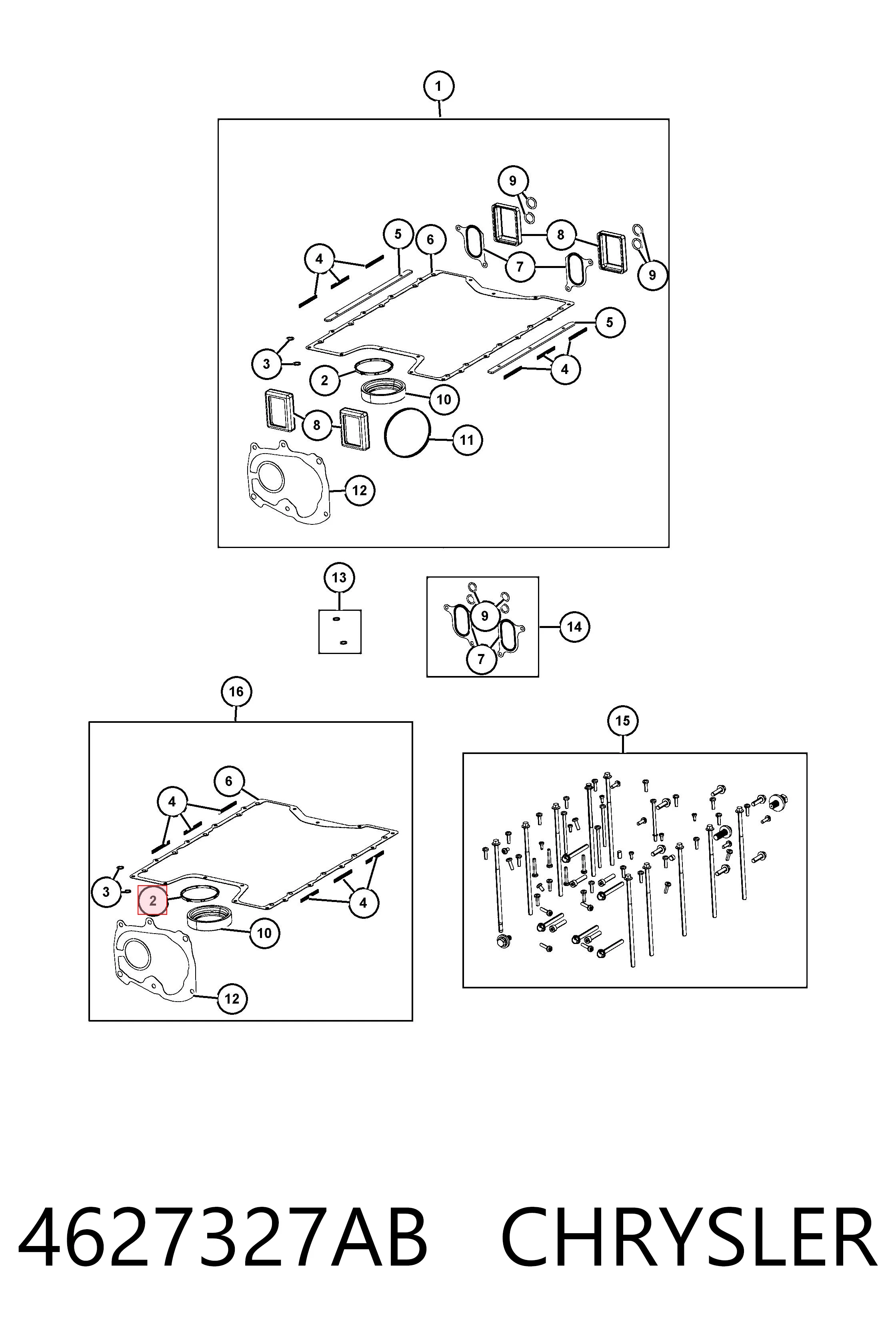 4627327AB Chrysler Датчик наддува