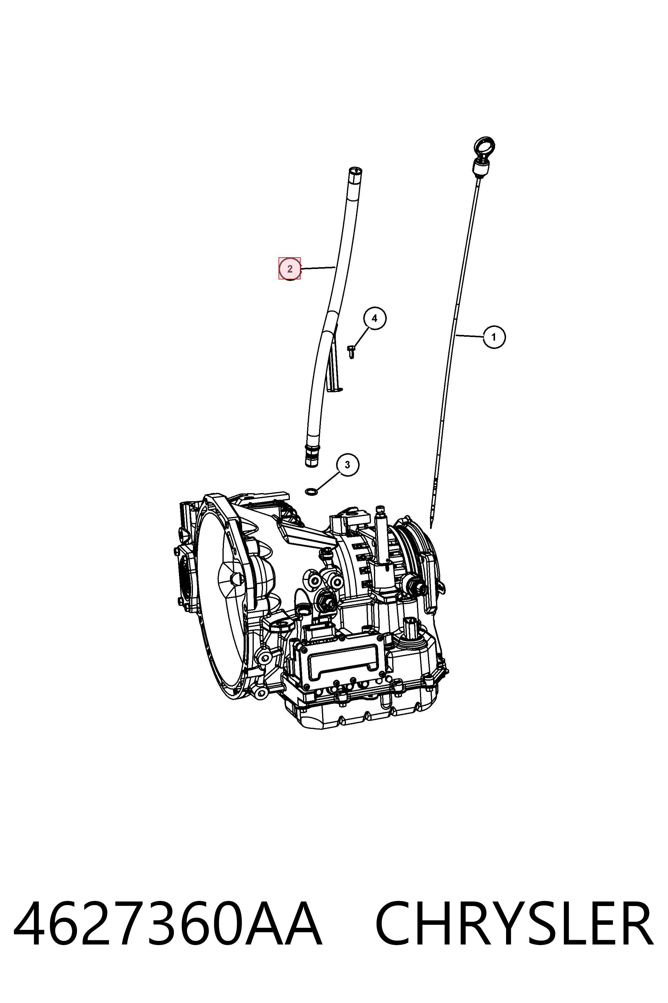 4627360AA Chrysler 