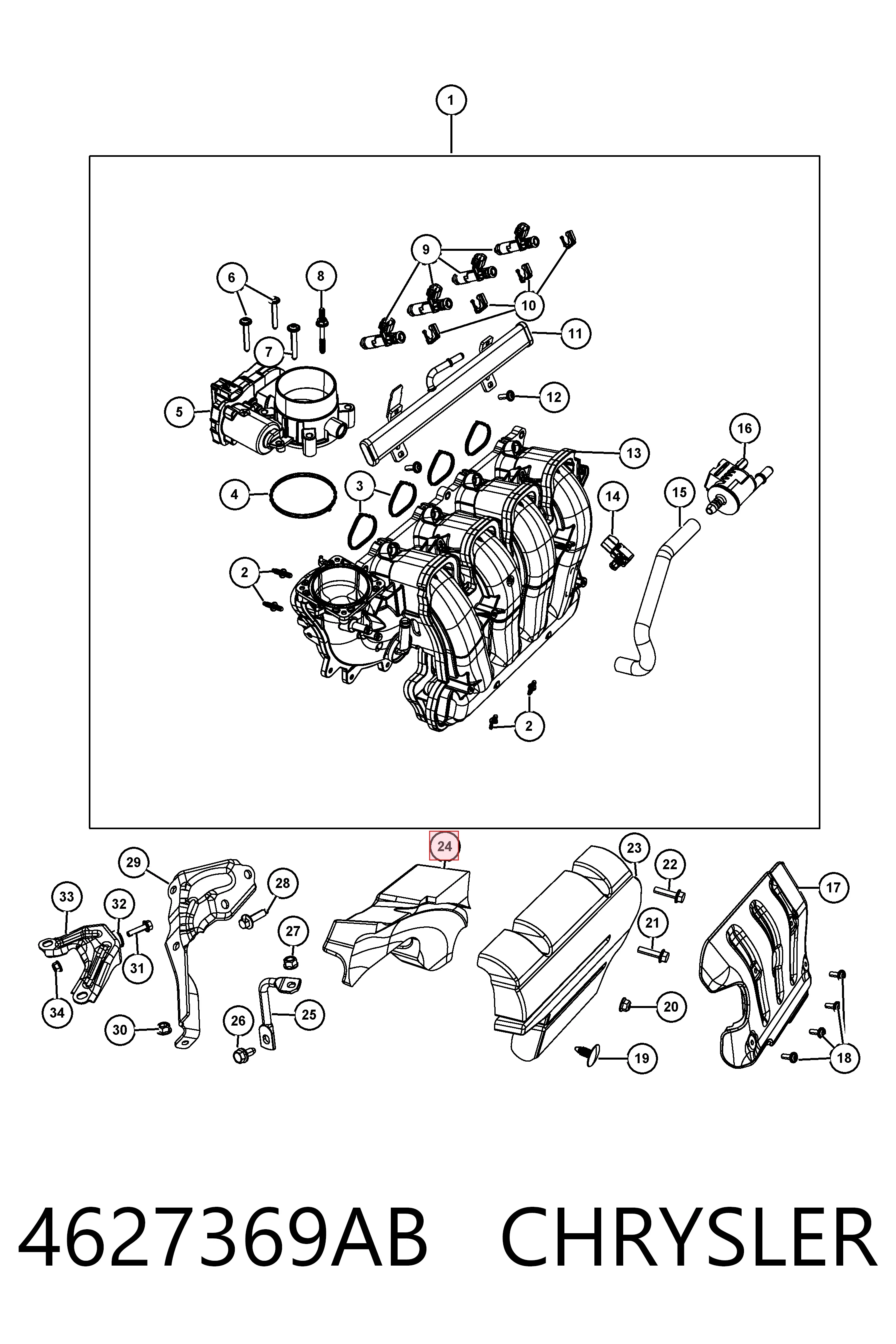 K04627369AD Fiat/Alfa/Lancia 
