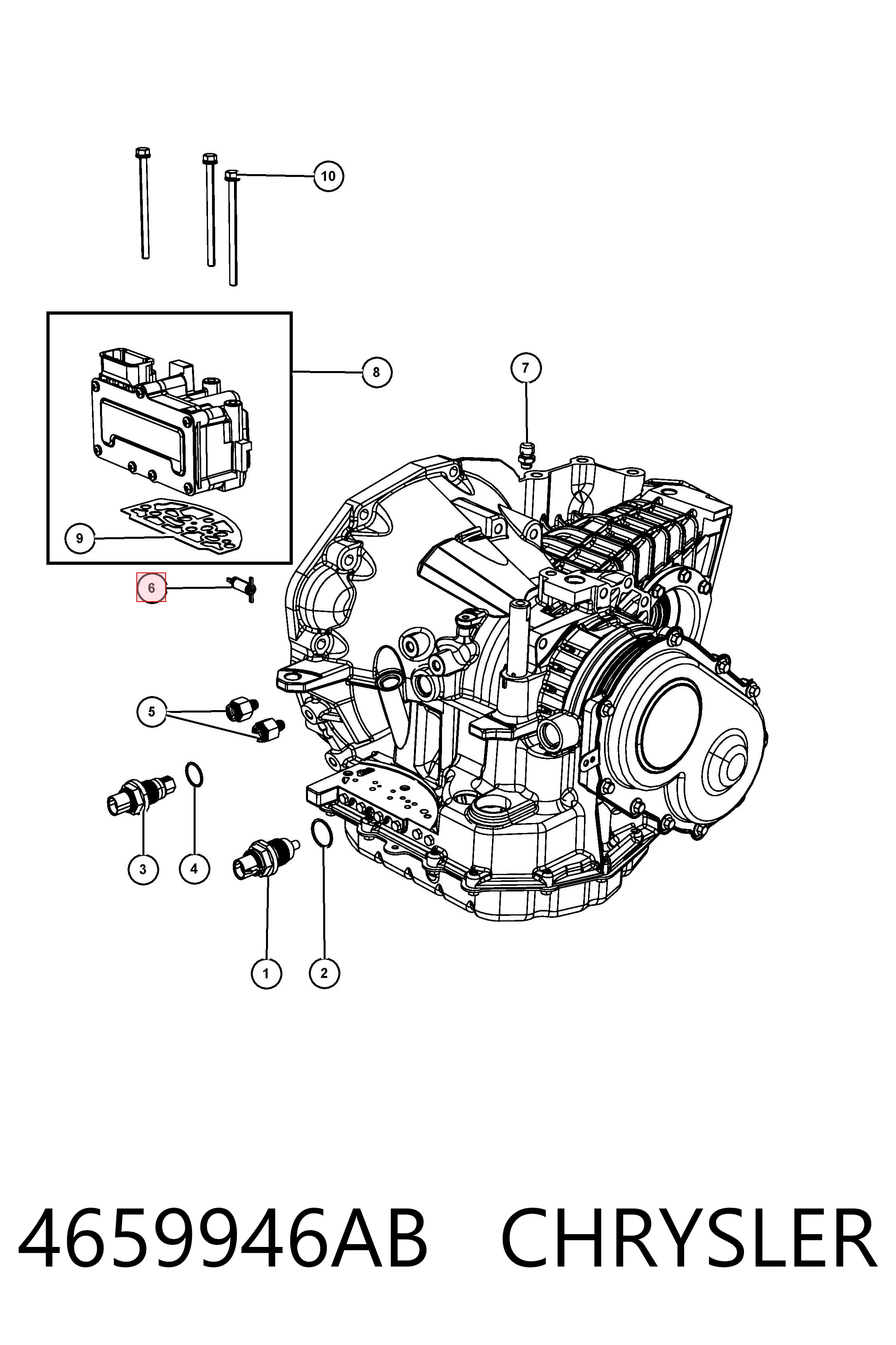 4659946AB Chrysler 