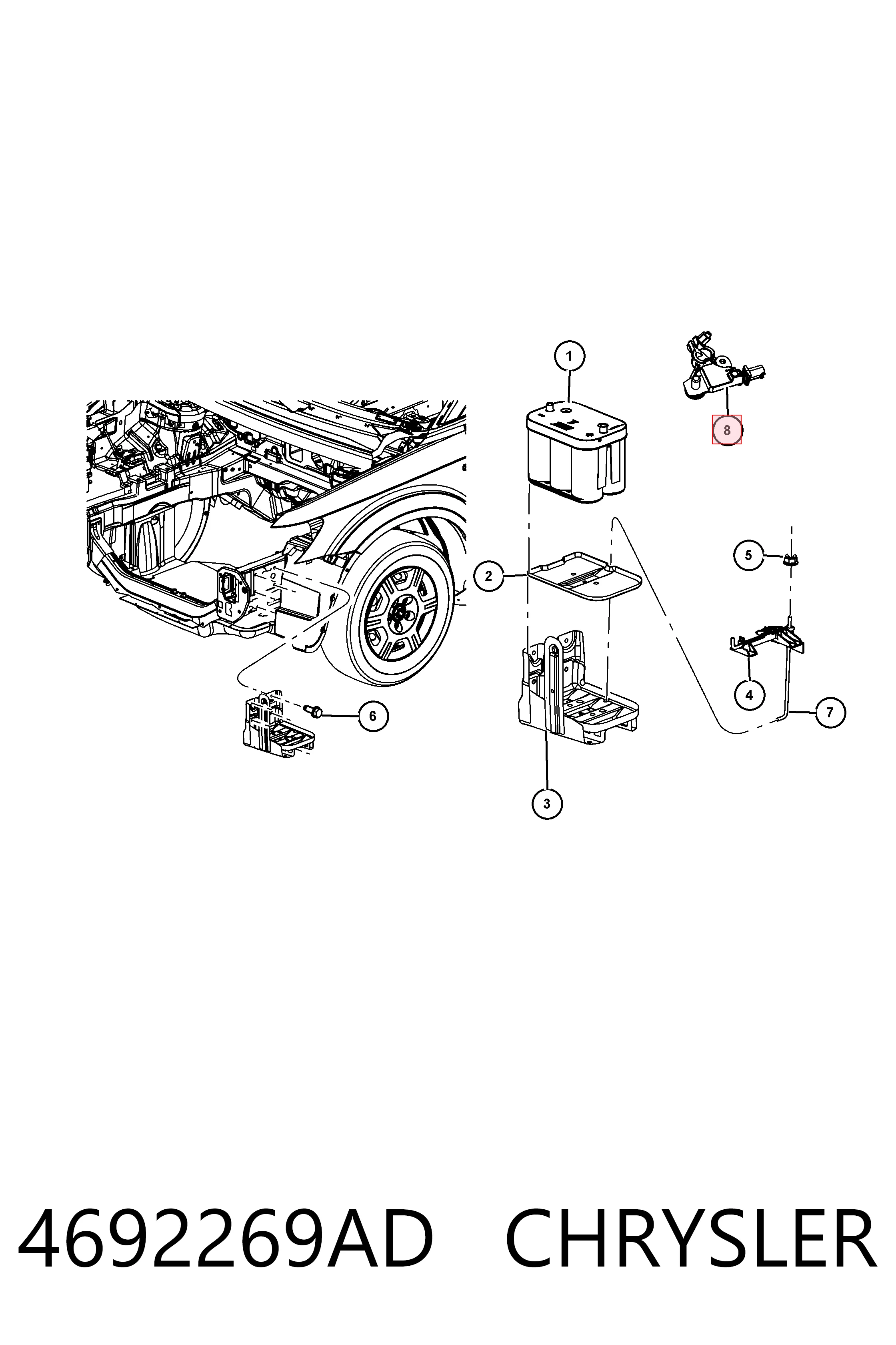4692269AD Chrysler 