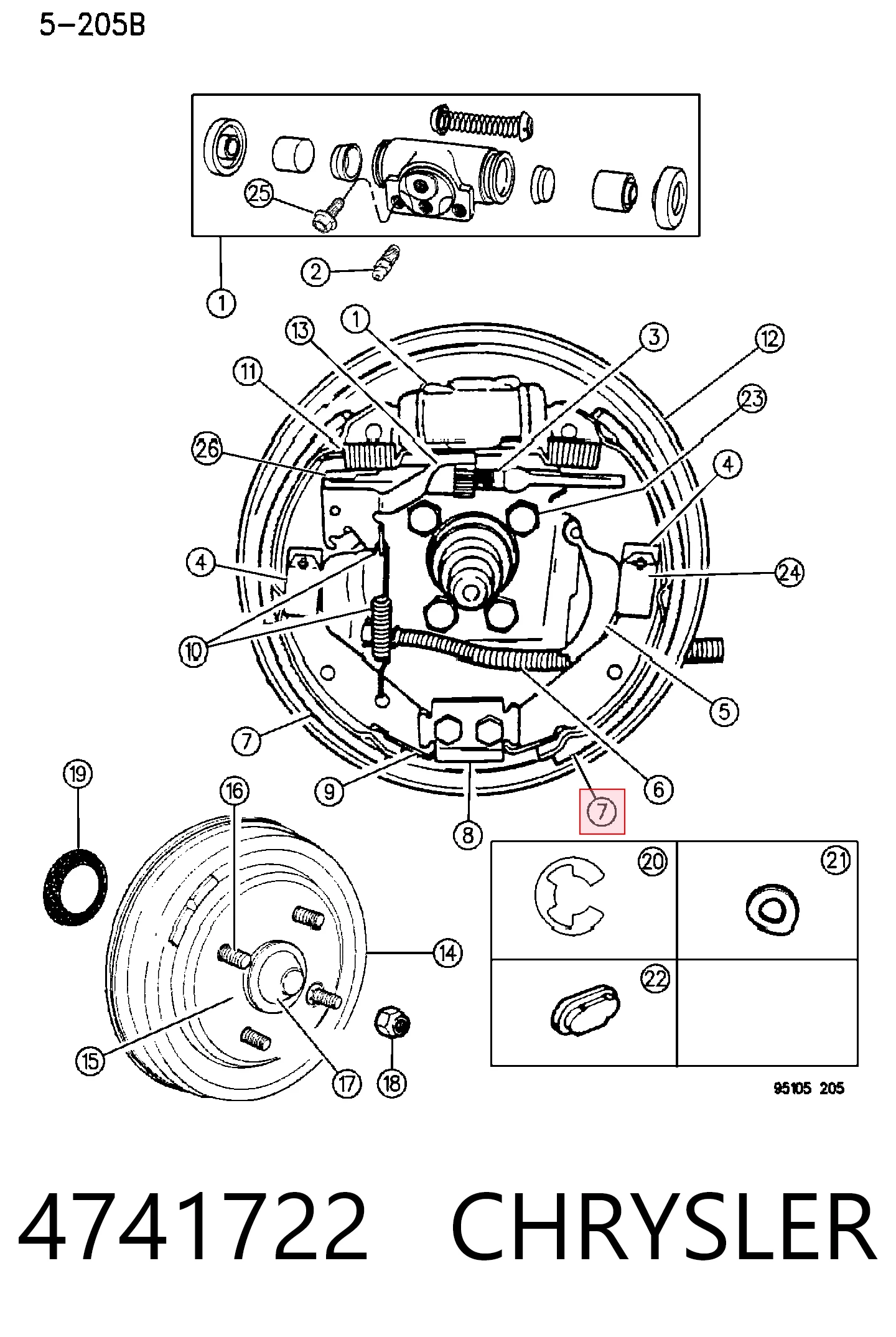 Колодки гальмові задні, барабанні Jurid/Bendix R519 ціна, від 21.73 USD