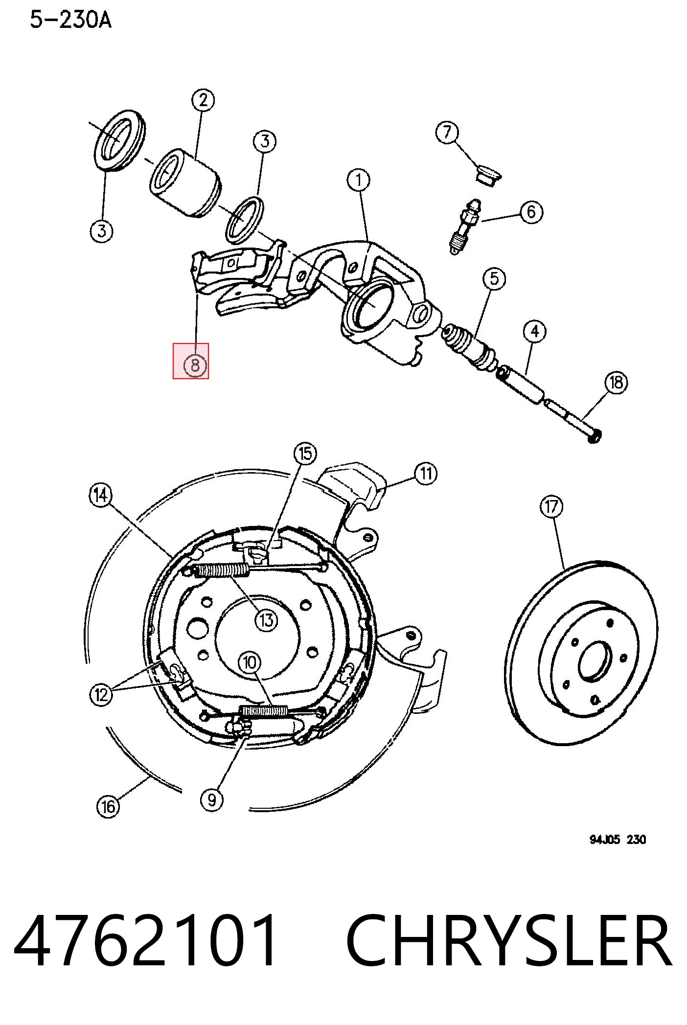 Задні гальмівні колодки Jurid/Bendix MKD625 ціна, від 38.71 USD