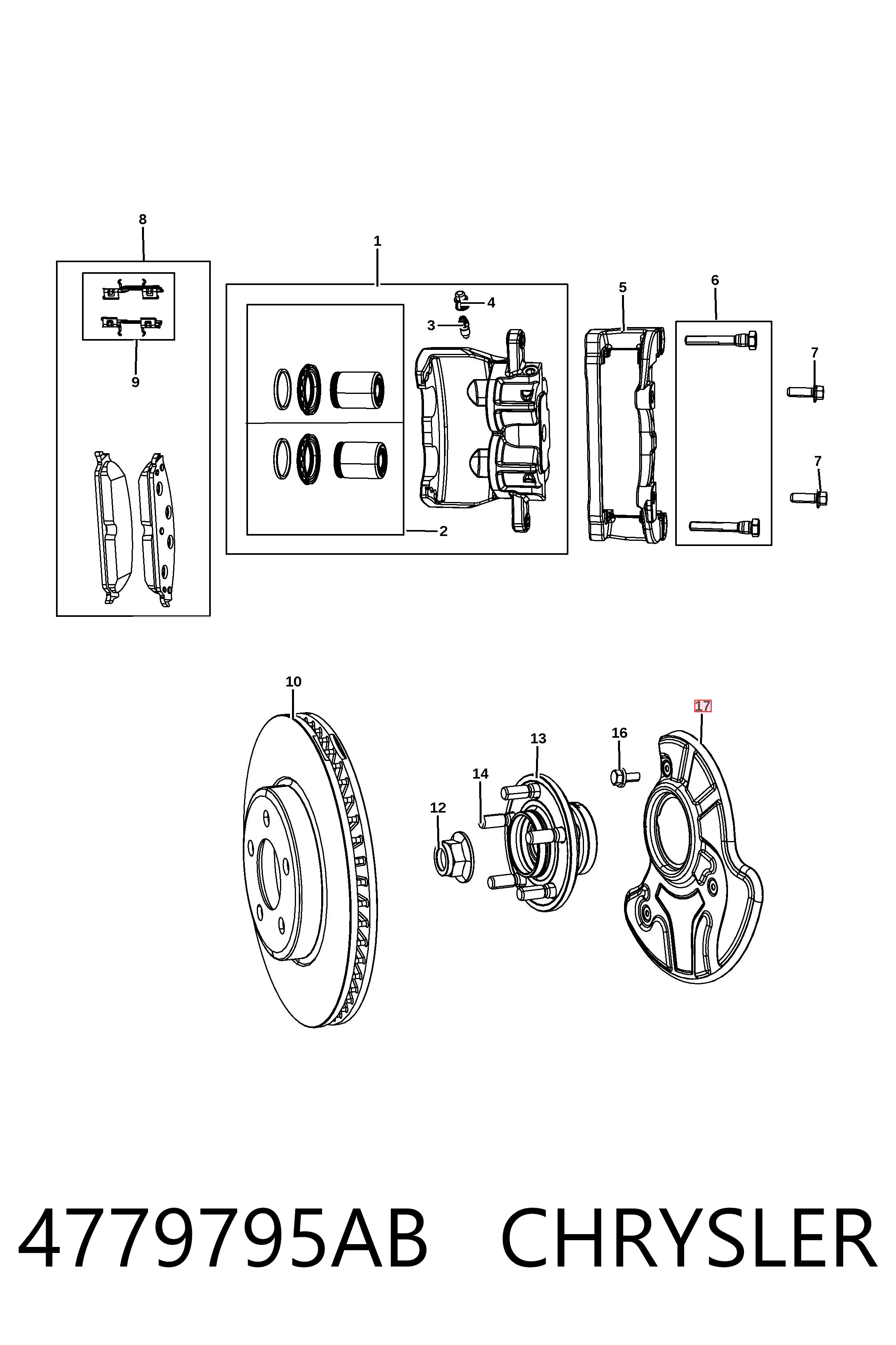 4779795AB Chrysler 