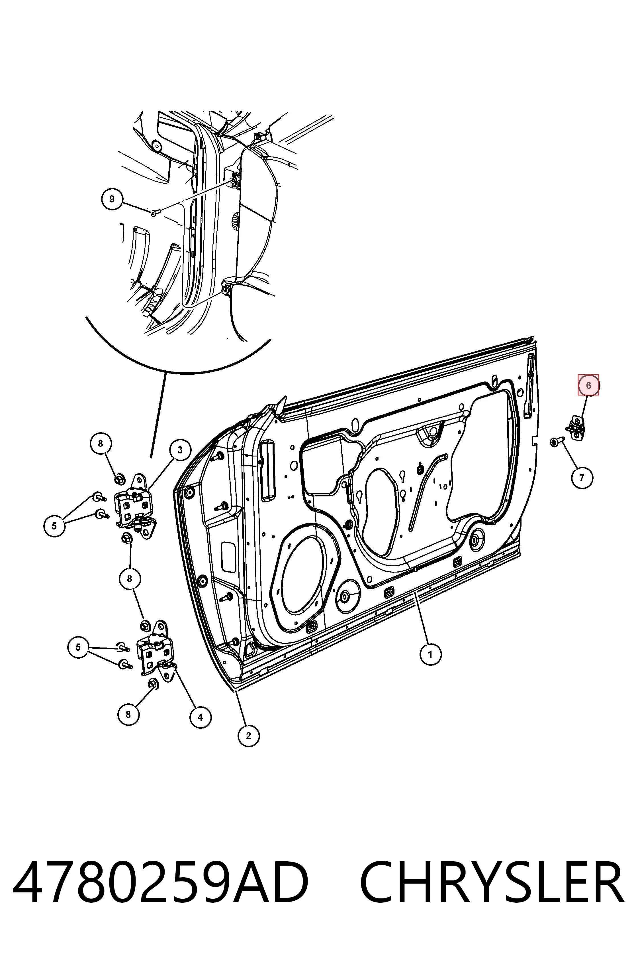4780259AD Chrysler 