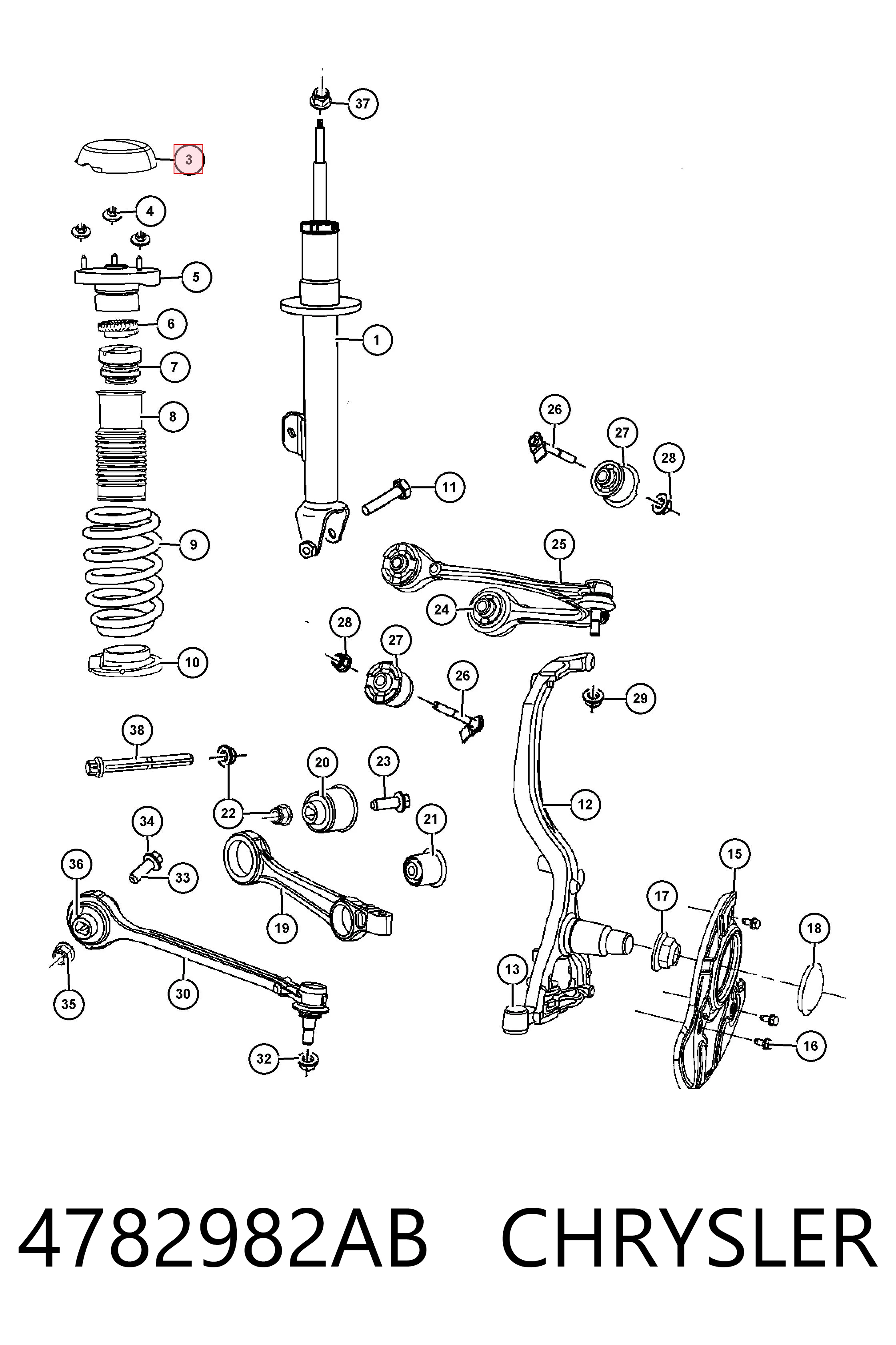 4782982AB Chrysler 