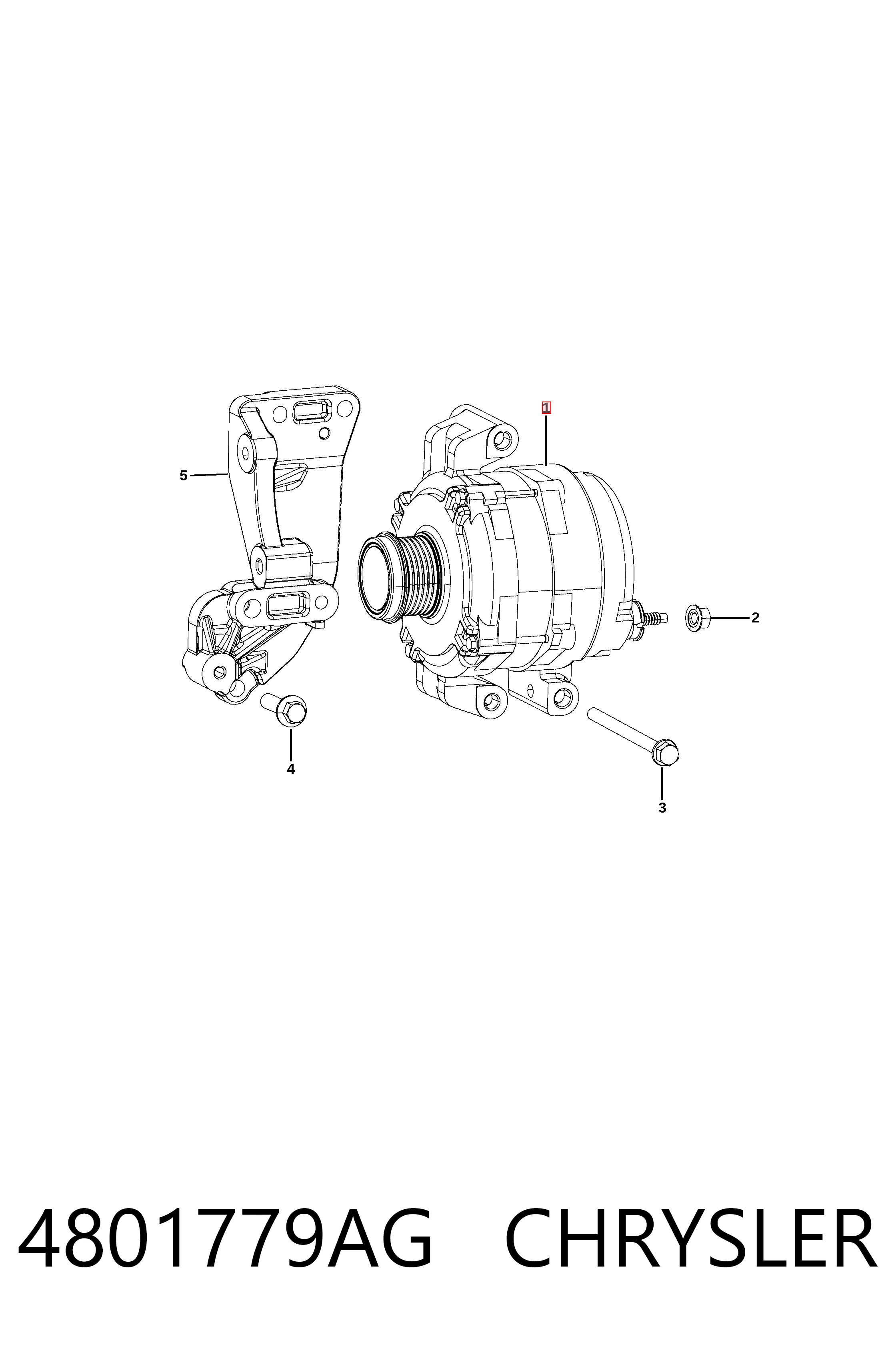 AL6557X Bosch Авто генератор