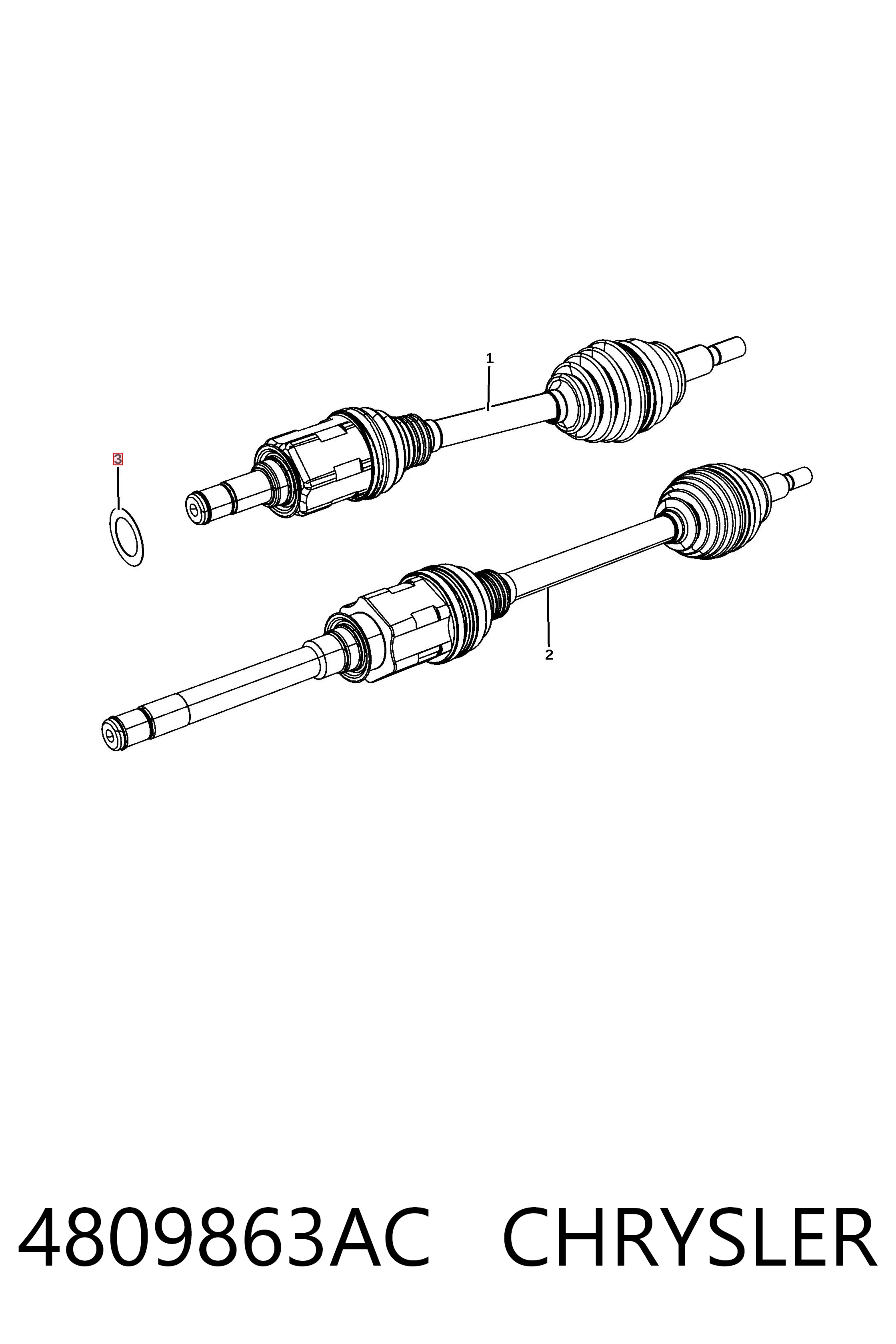 4809863AC Chrysler 
