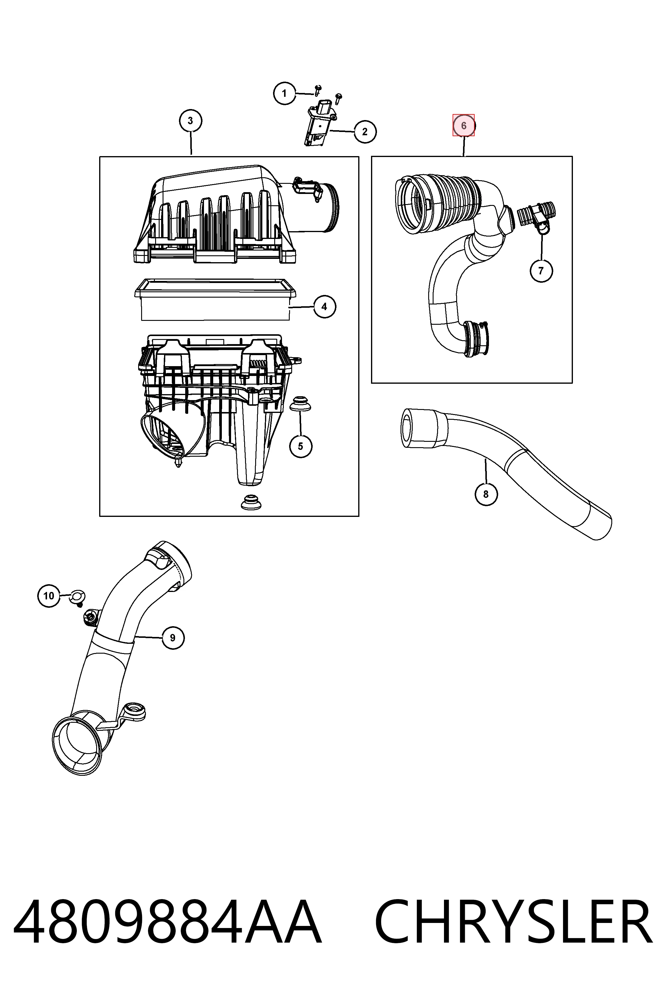  Fiat/Alfa/Lancia 04809884AB ціна, від 452.27 USD