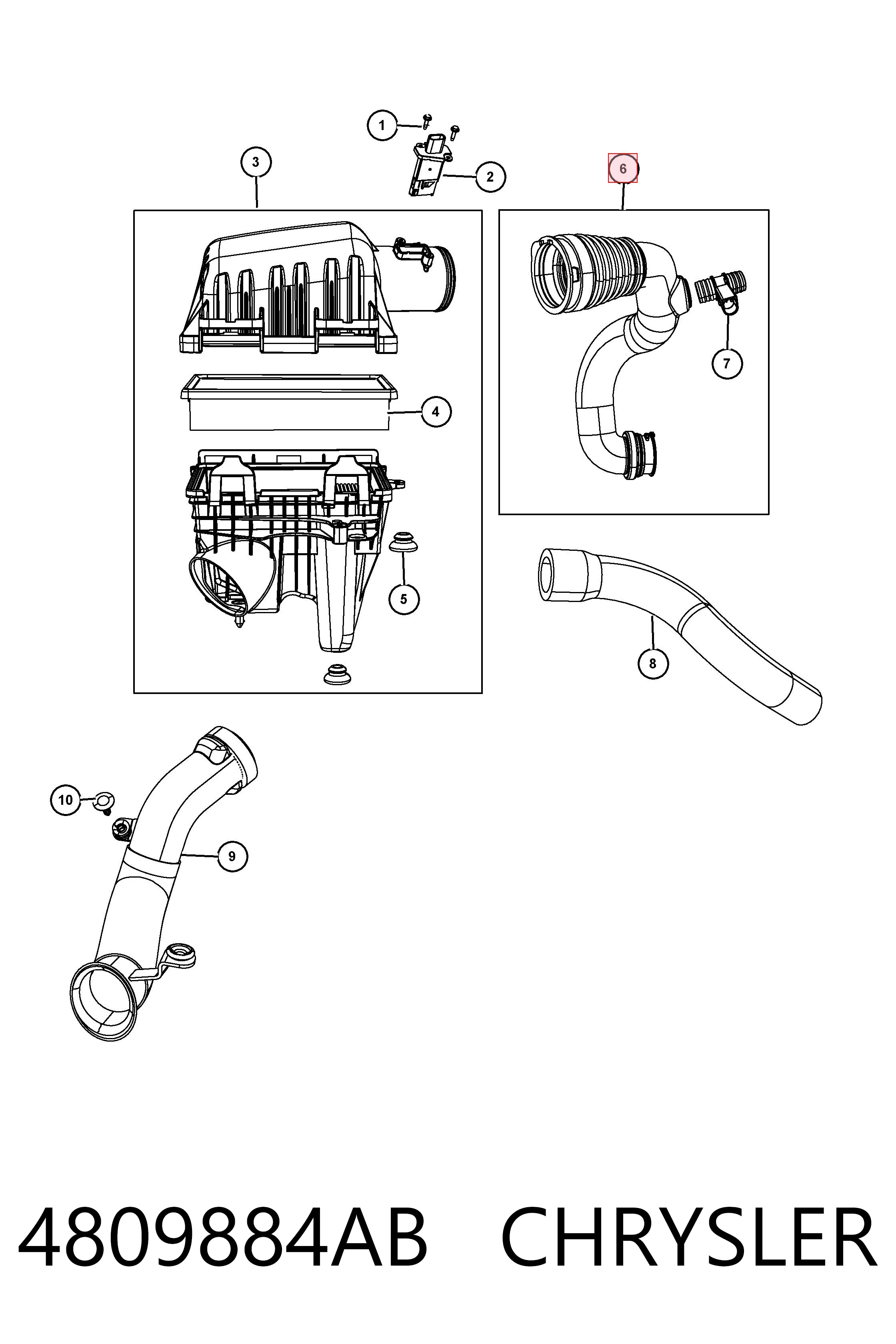 4809884AB Chrysler