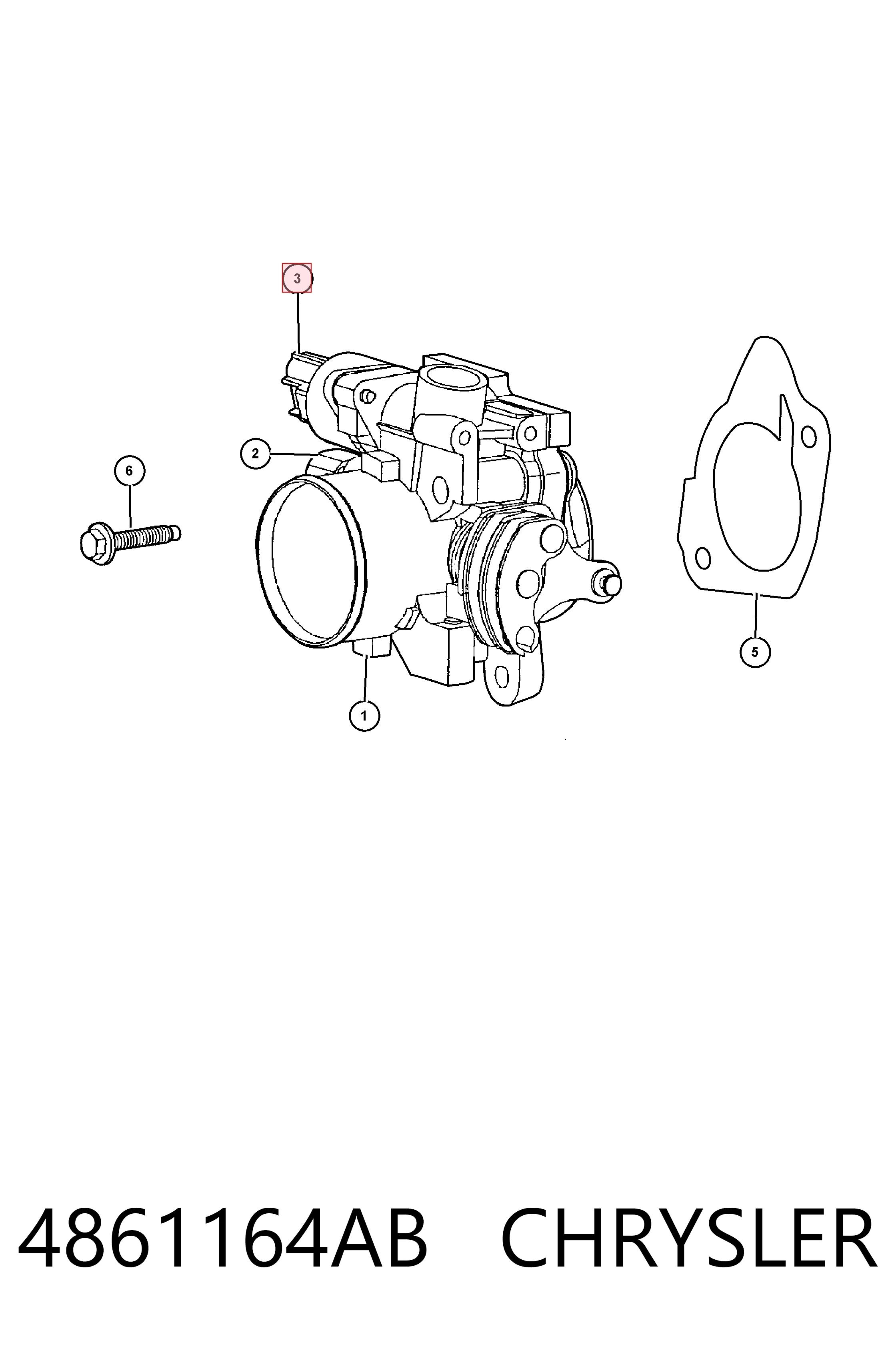 4861164AB Chrysler РХХ