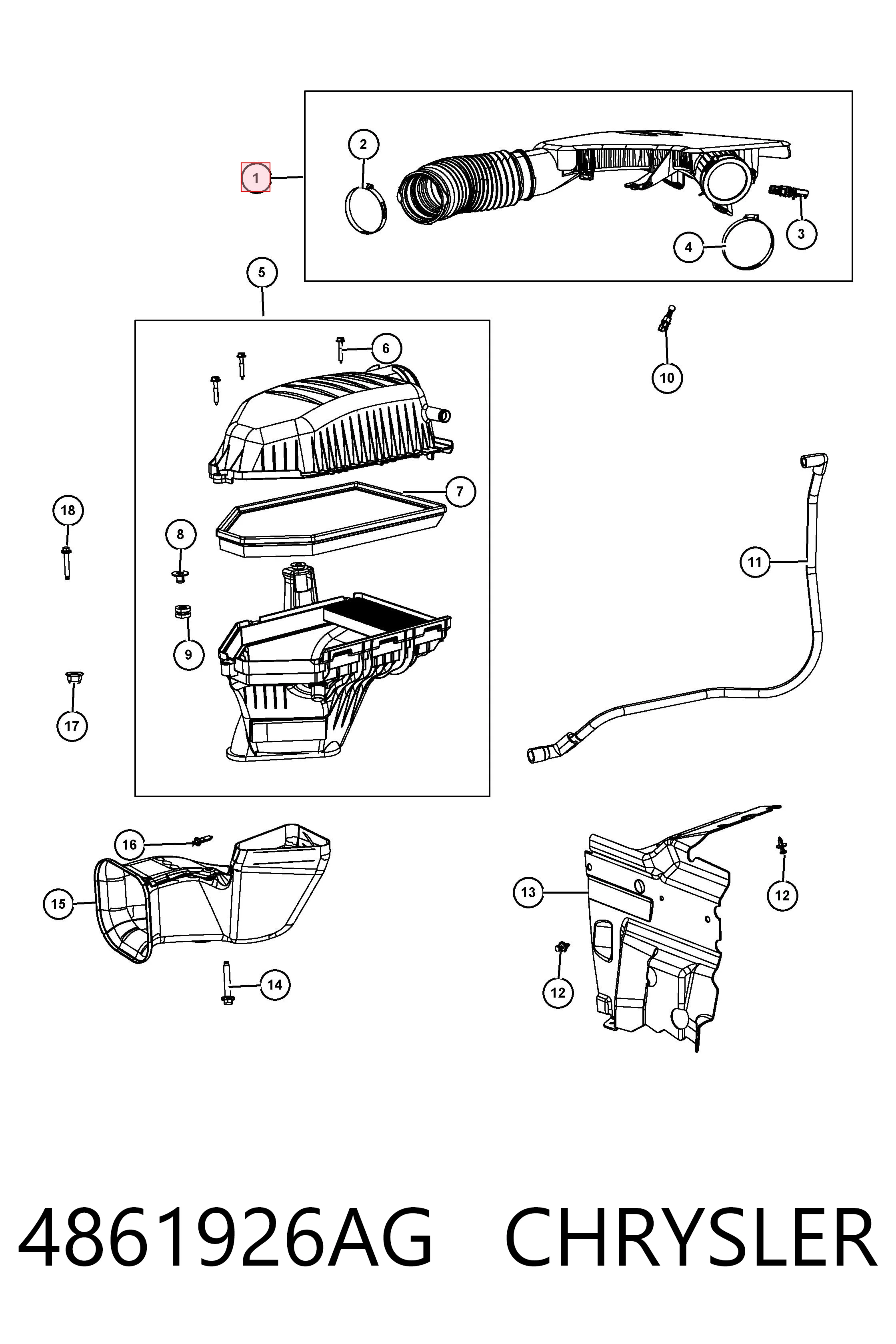 4861926AG Chrysler 