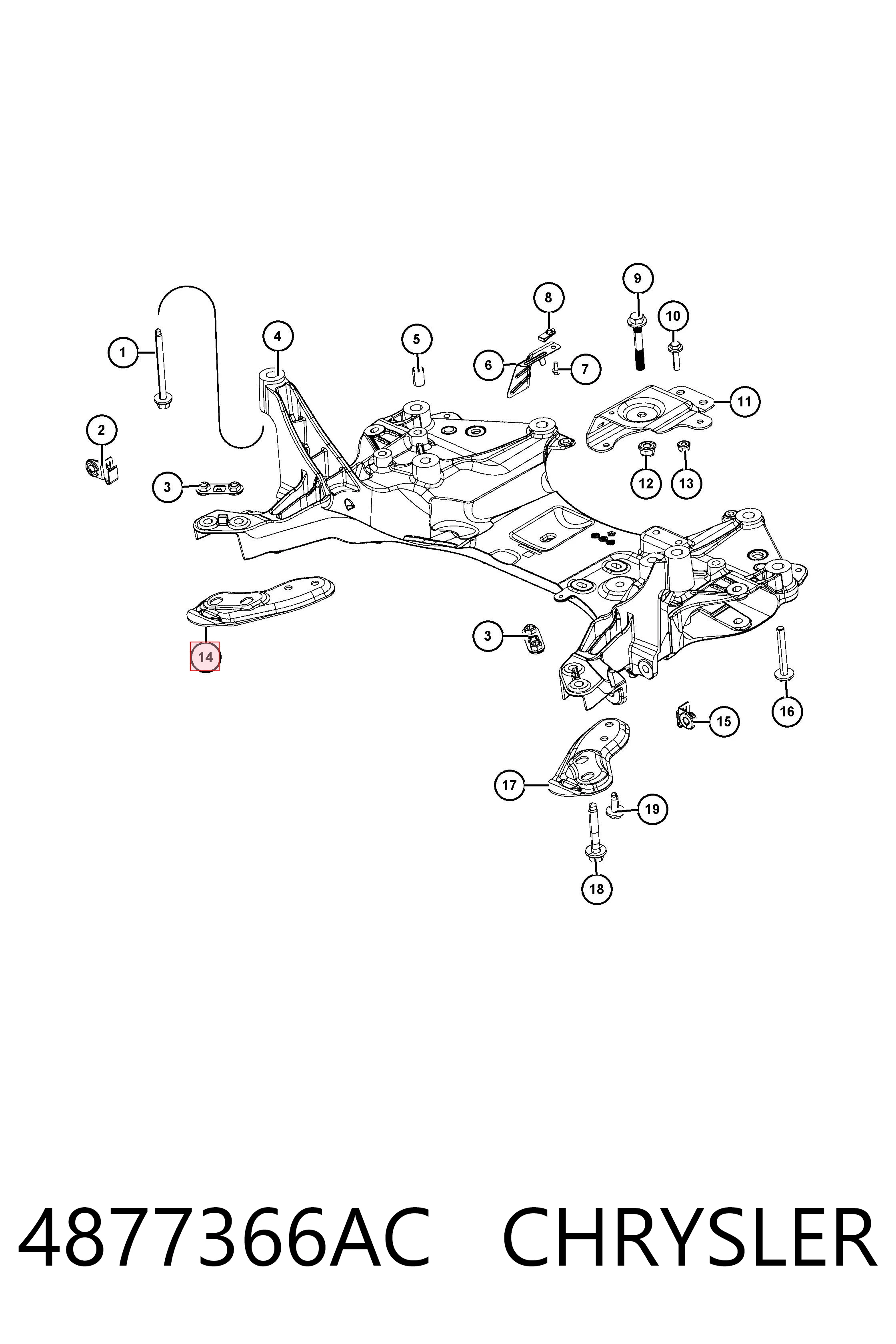 4877366AC Chrysler 