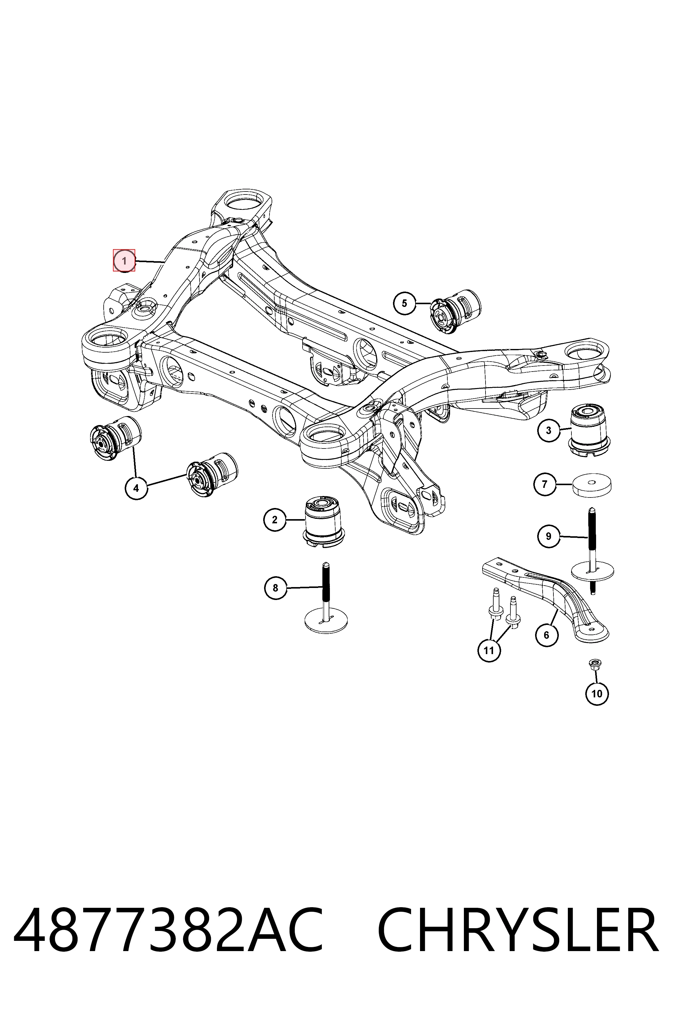 Підвіска задня на Jeep Cherokee  KL