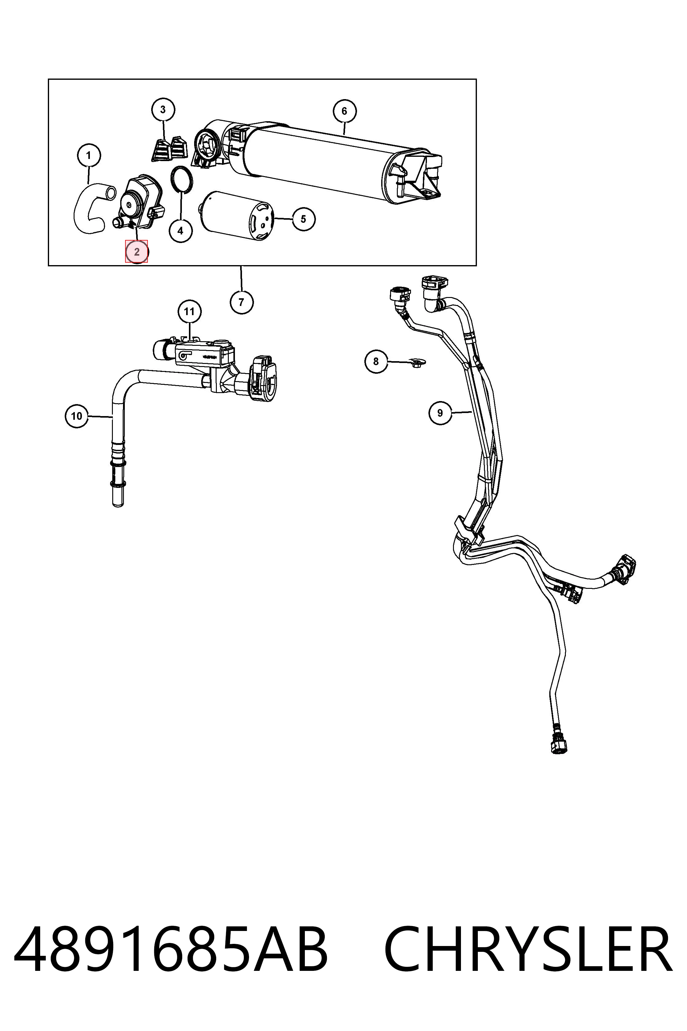 4891685AB Chrysler 