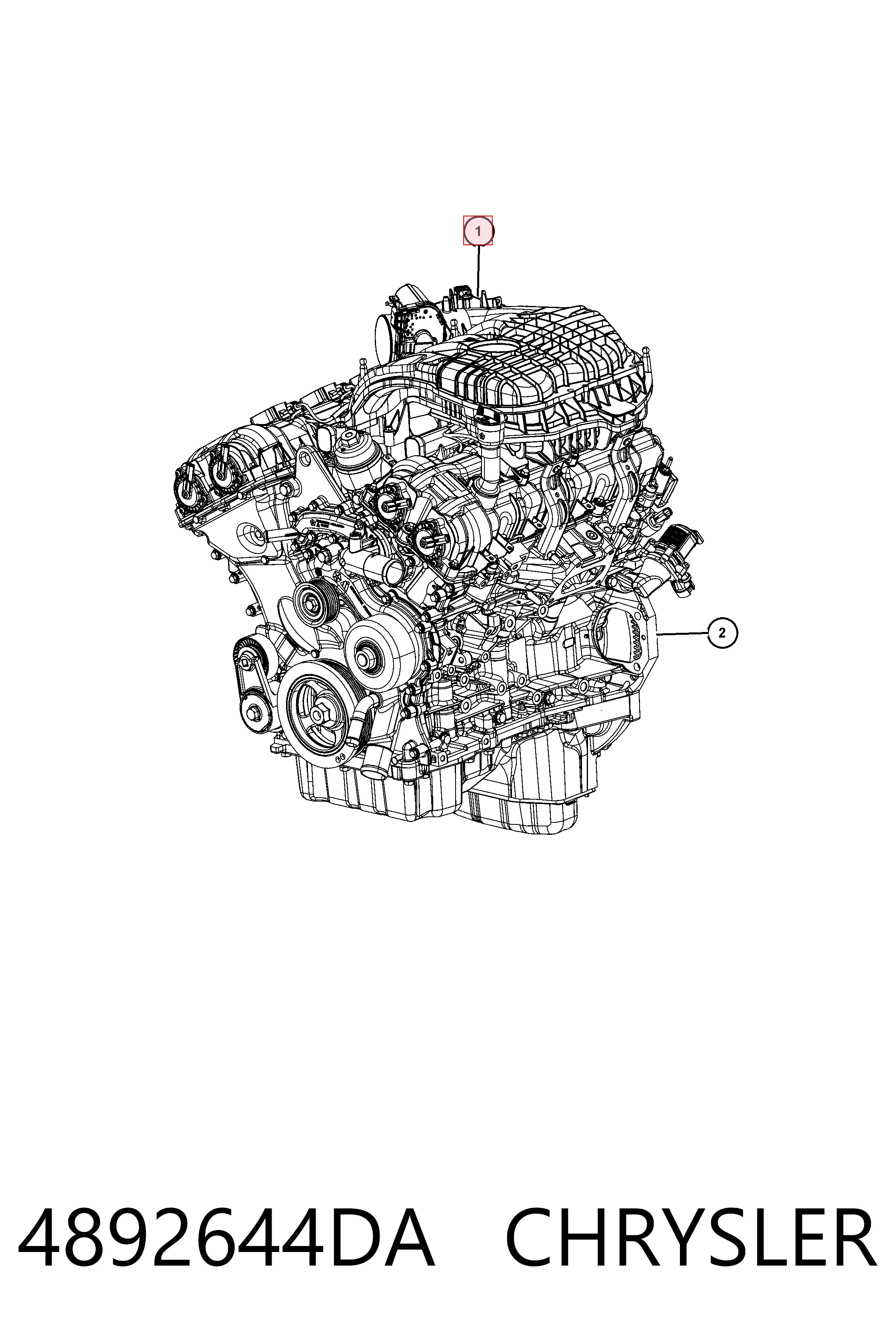  Fiat/Alfa/Lancia K68082646AD ціна, від 423.25 USD