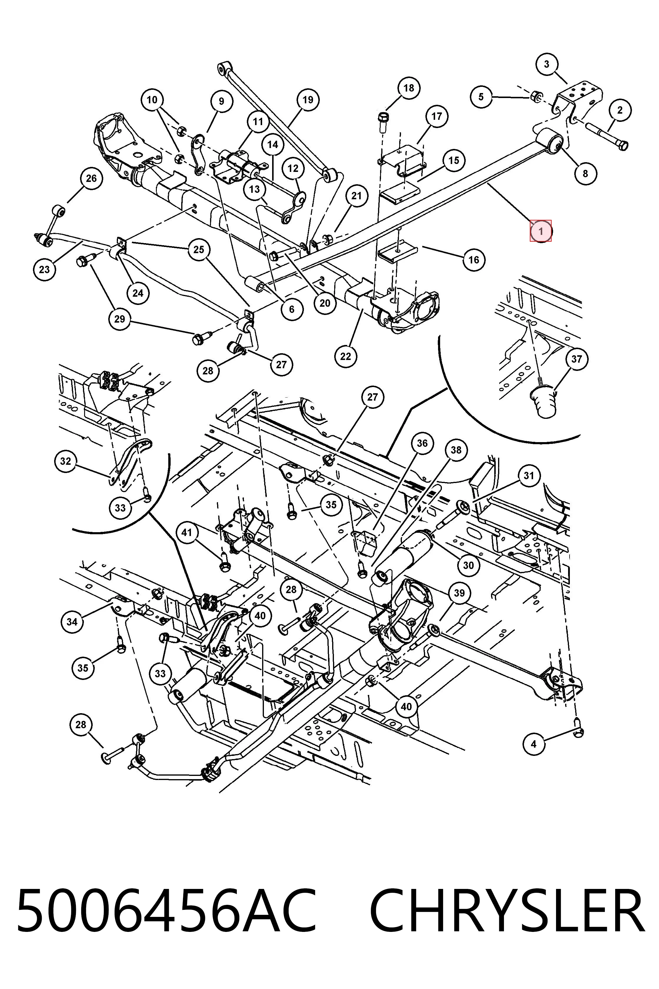  Fiat/Alfa/Lancia K05006456AA ціна, від 132.77 USD