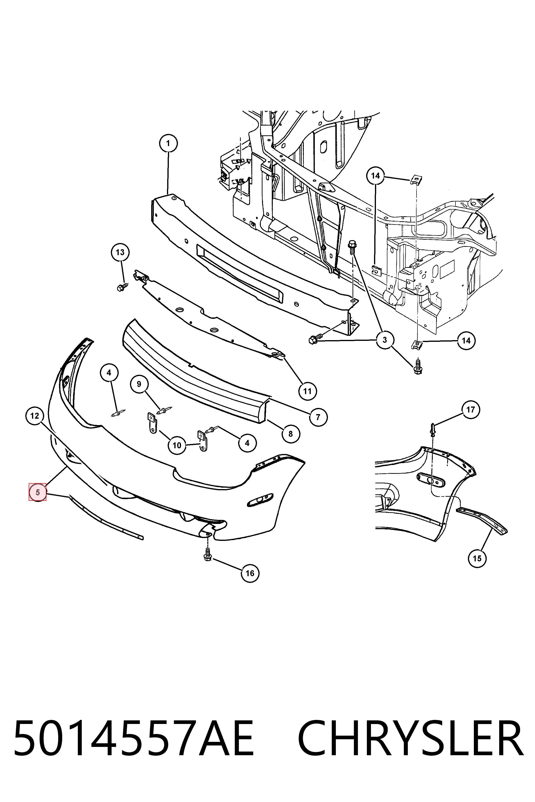 5014557AE Chrysler