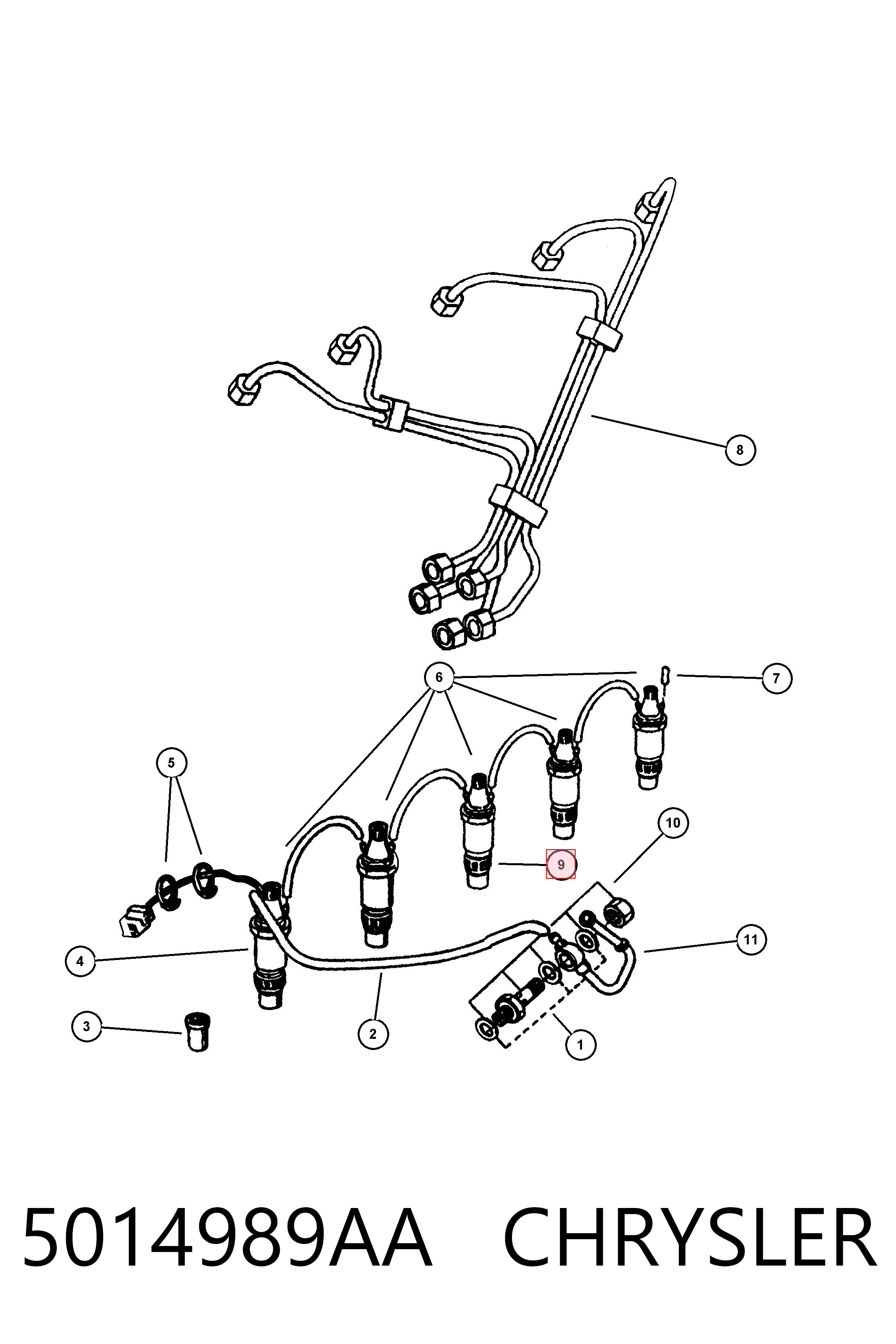 Форсунка паливна Fiat/Alfa/Lancia K04720171 ціна, від 60.81 USD