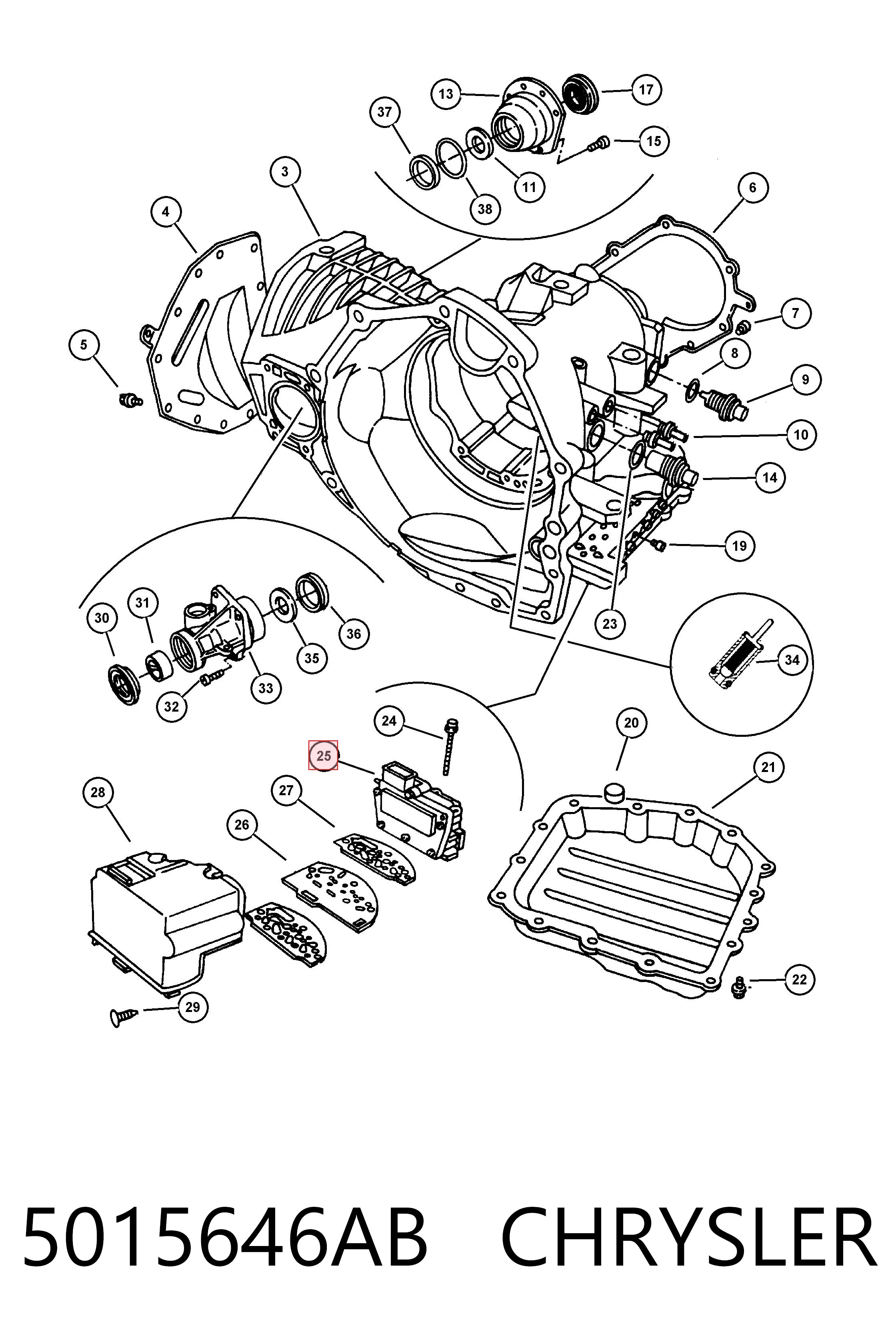 5015646AB Chrysler 